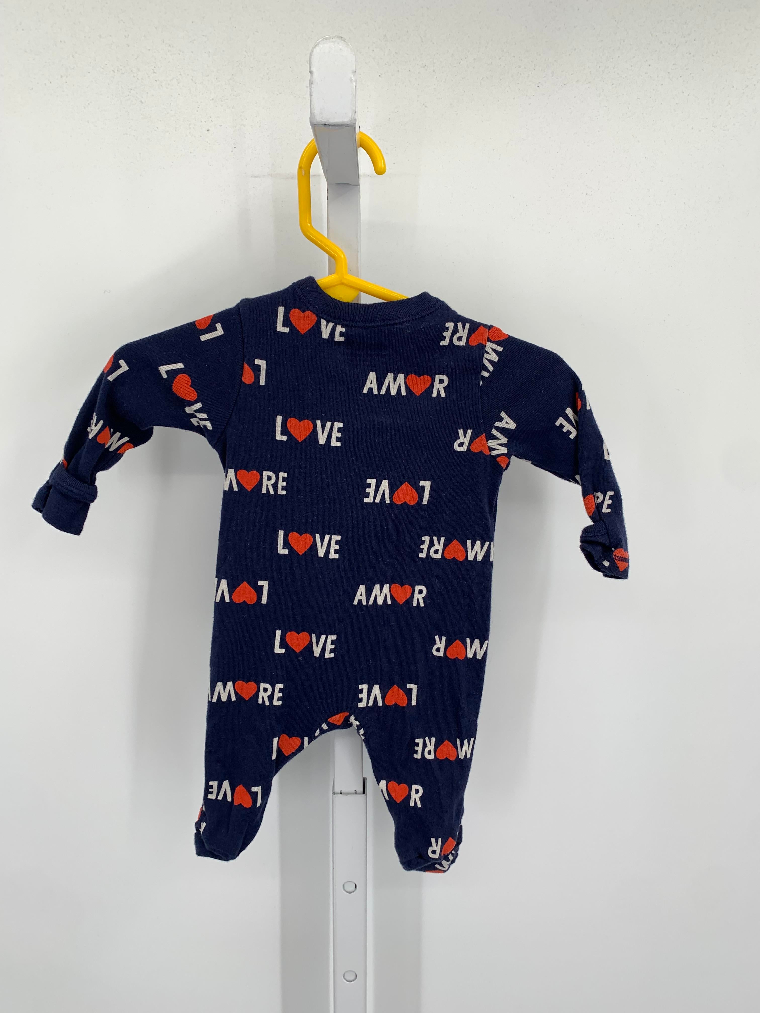 Old Navy Size Newborn Girls Long Slv. Romper