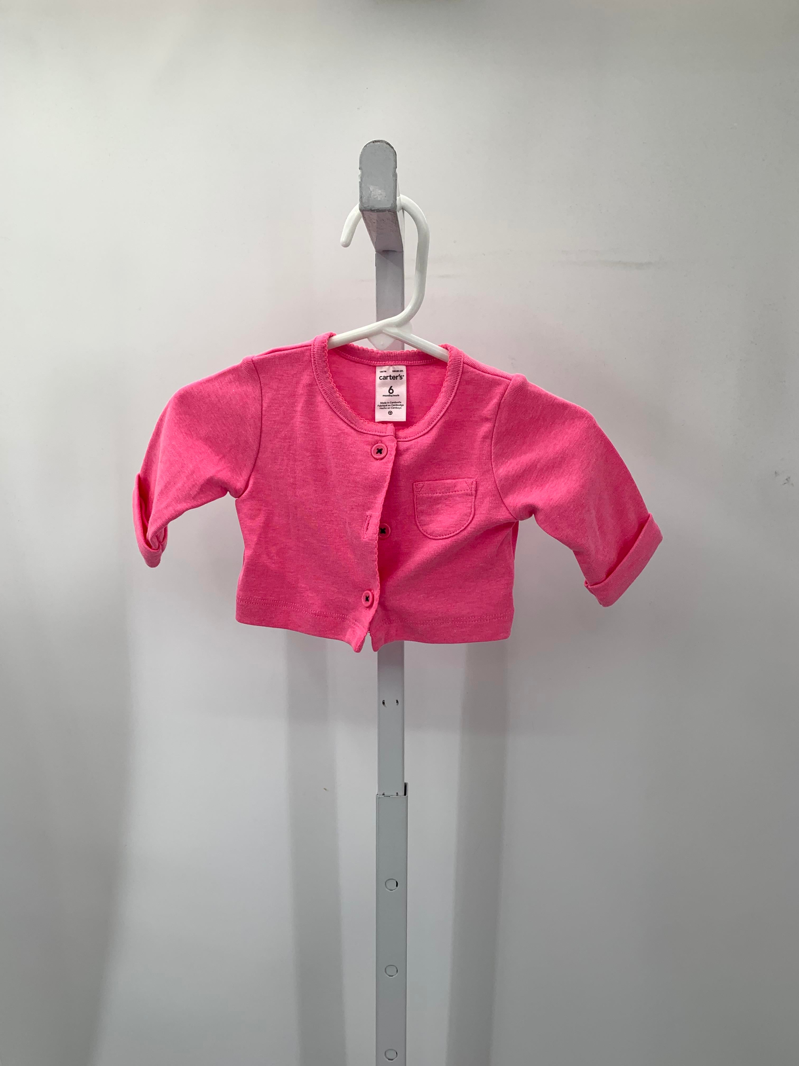 Carters Size 6 Months Girls Long Sleeve Sweater
