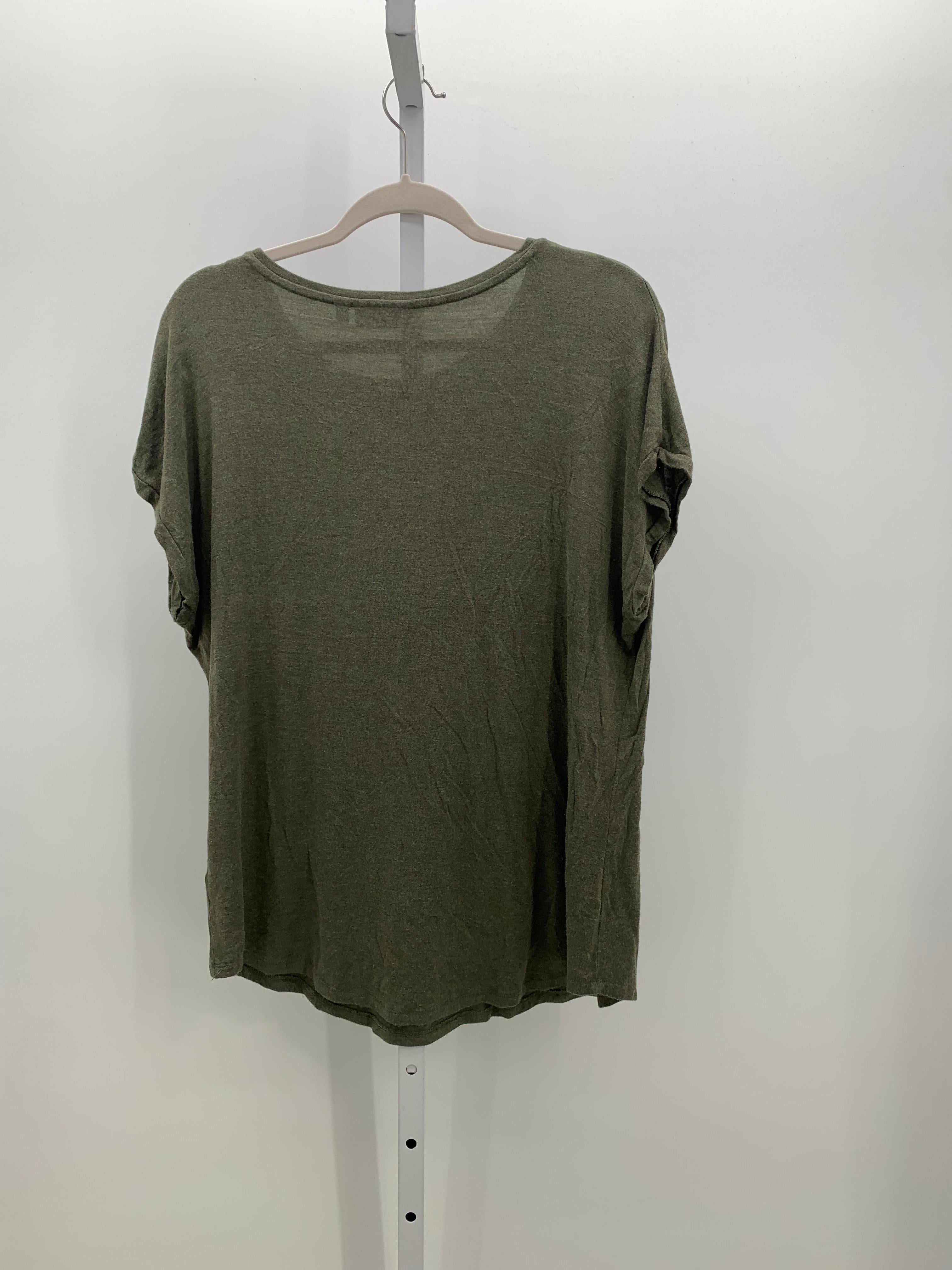 Apt. 9 Size Large Misses Short Sleeve Shirt