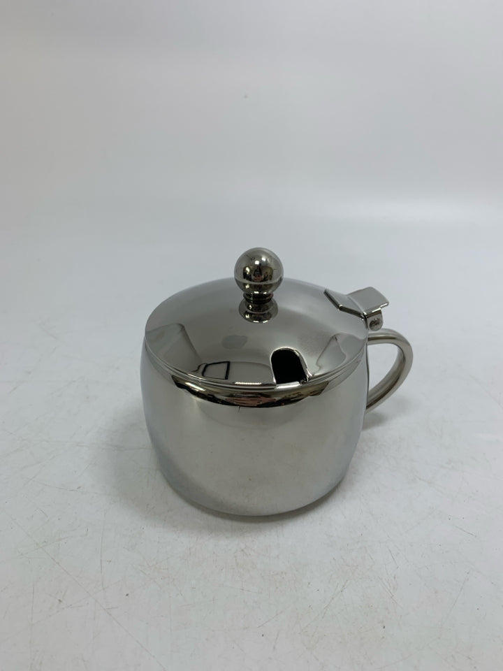NEW STAINLESS STEEL SUGAR BOWL PINTINOX.