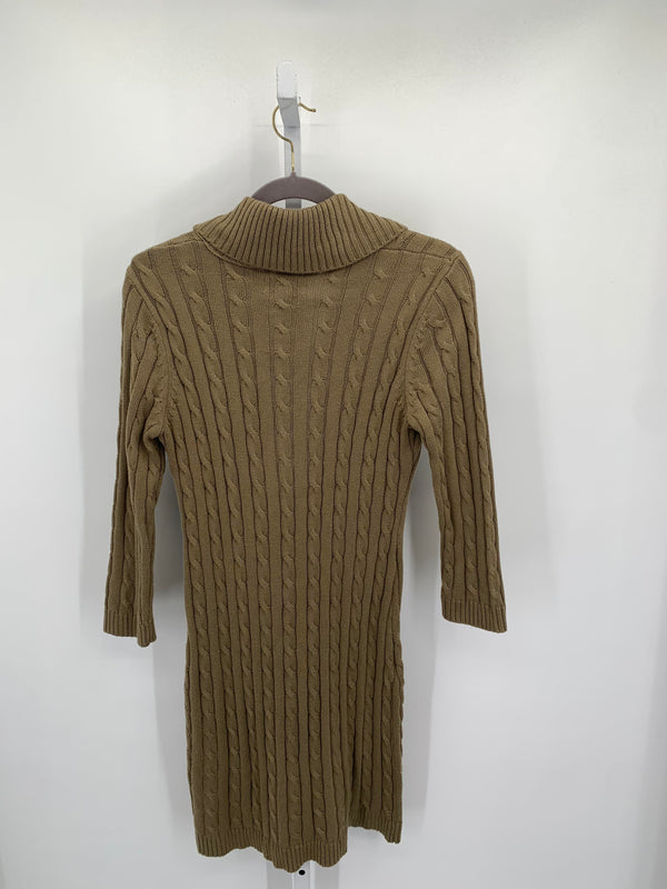 Dana Buchman Size Medium Misses Long Sleeve Dress