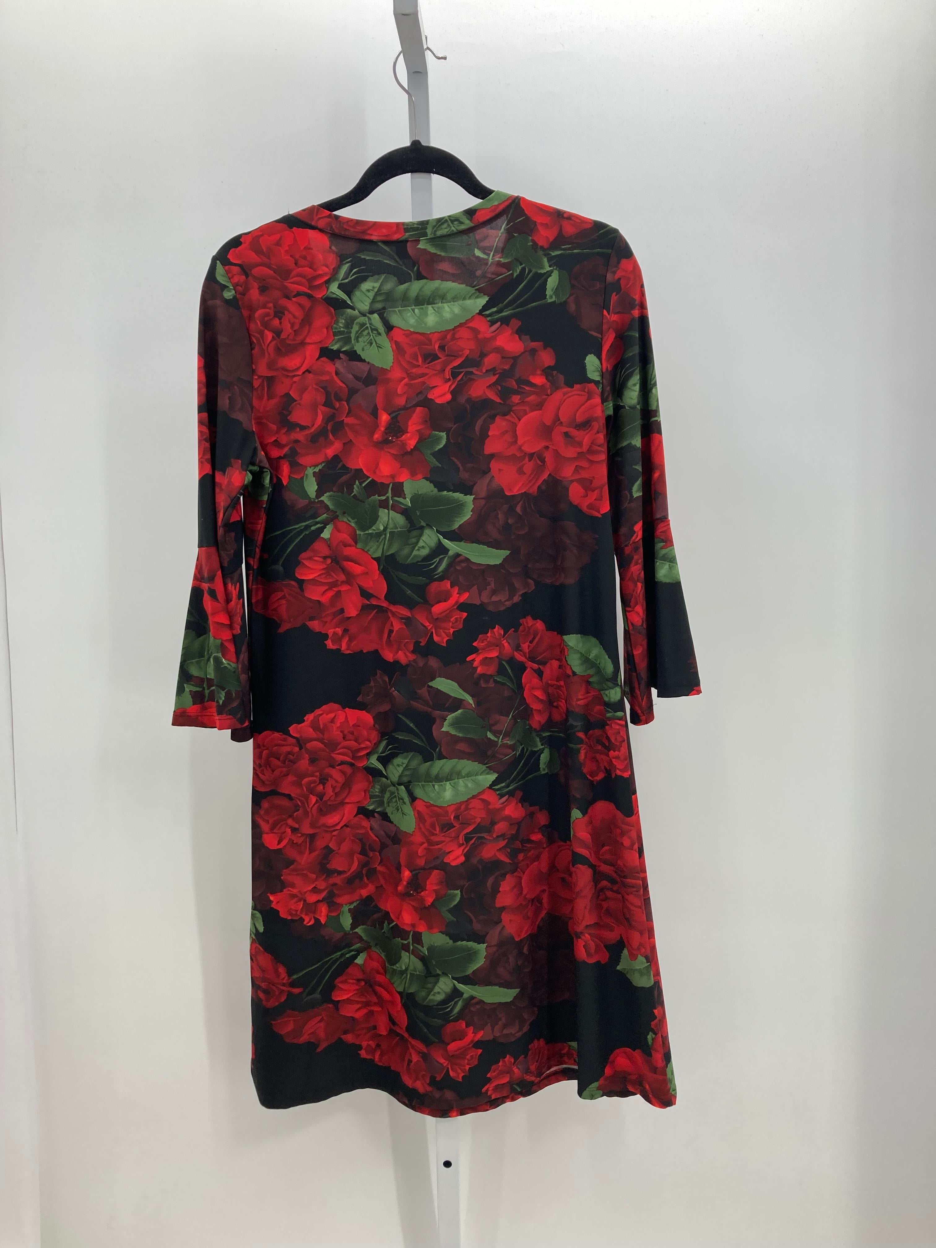 Appleseeds Size Small Misses 3/4 Sleeve Dress