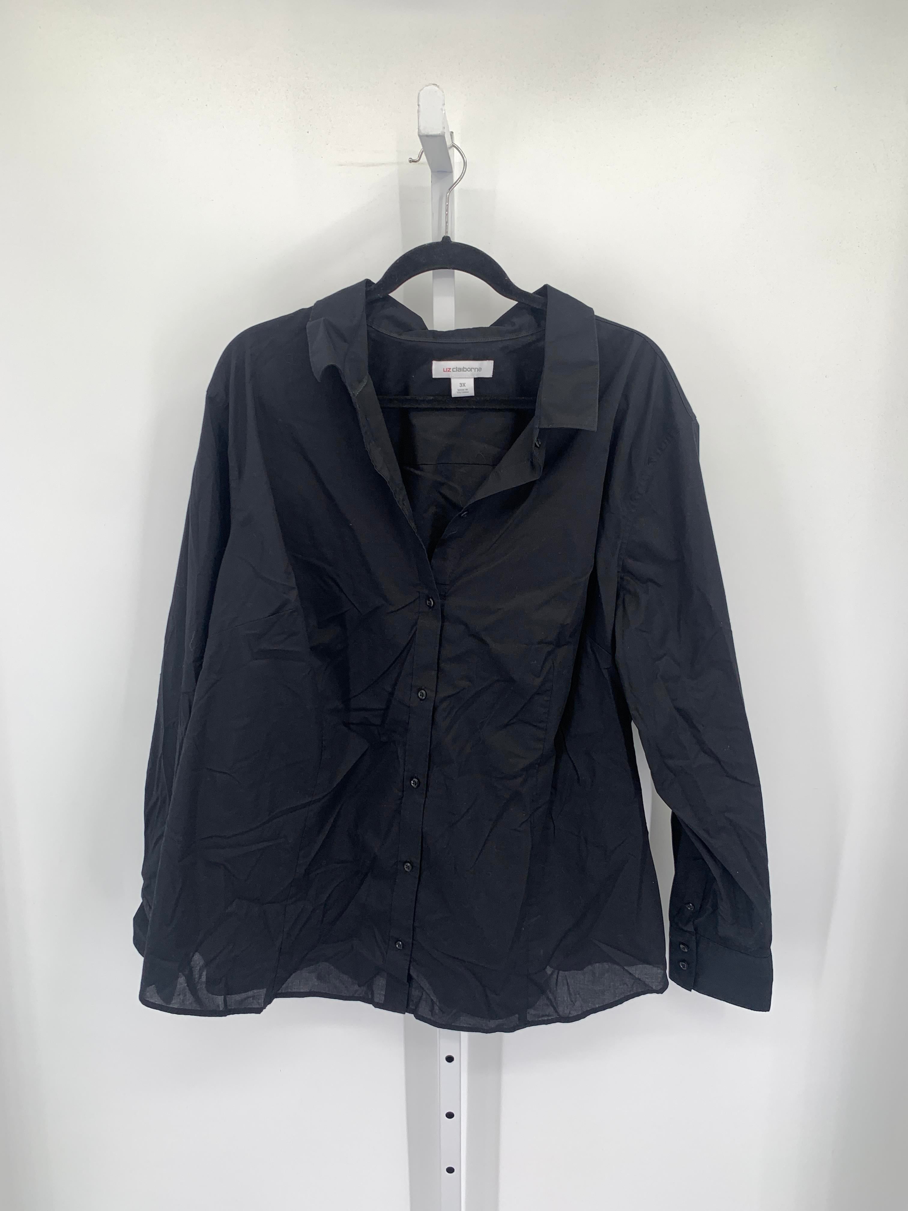 Liz Claiborne Size 3X Womens Long Sleeve Shirt