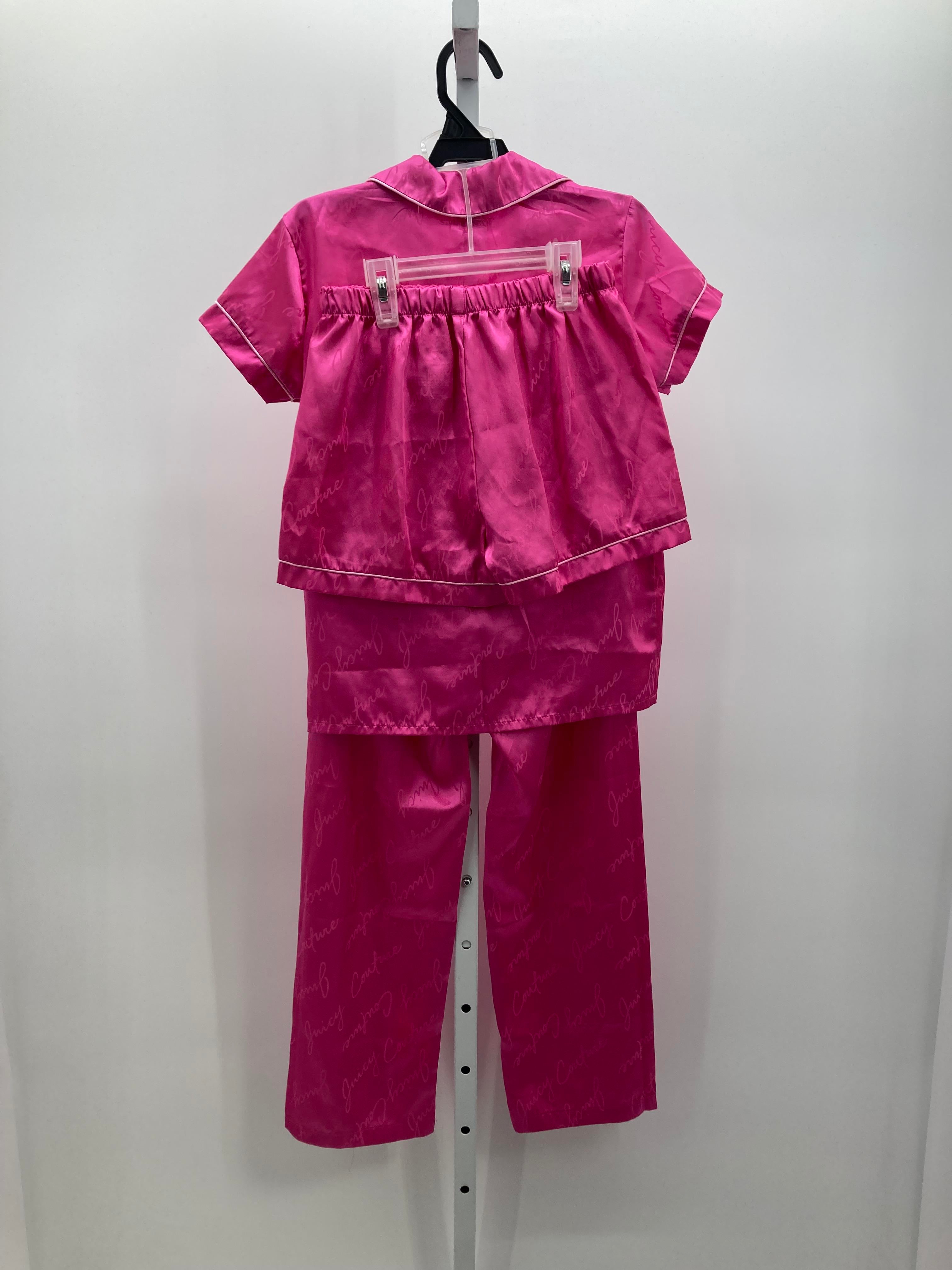 Juicy Couture Size 7-8 Girls Pajamas