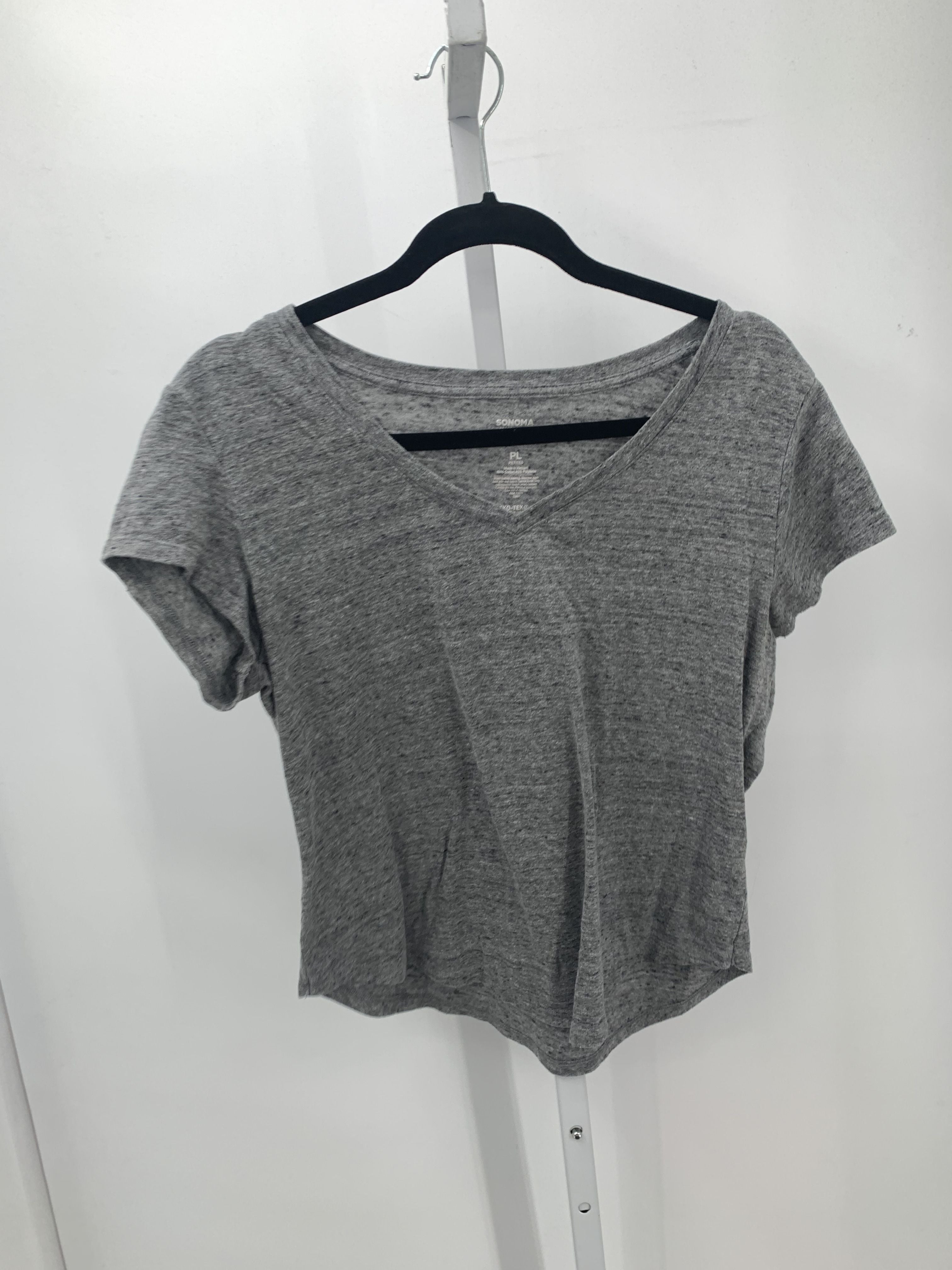 Sonoma Size Large Petite Petite Short Sleeve Shirt