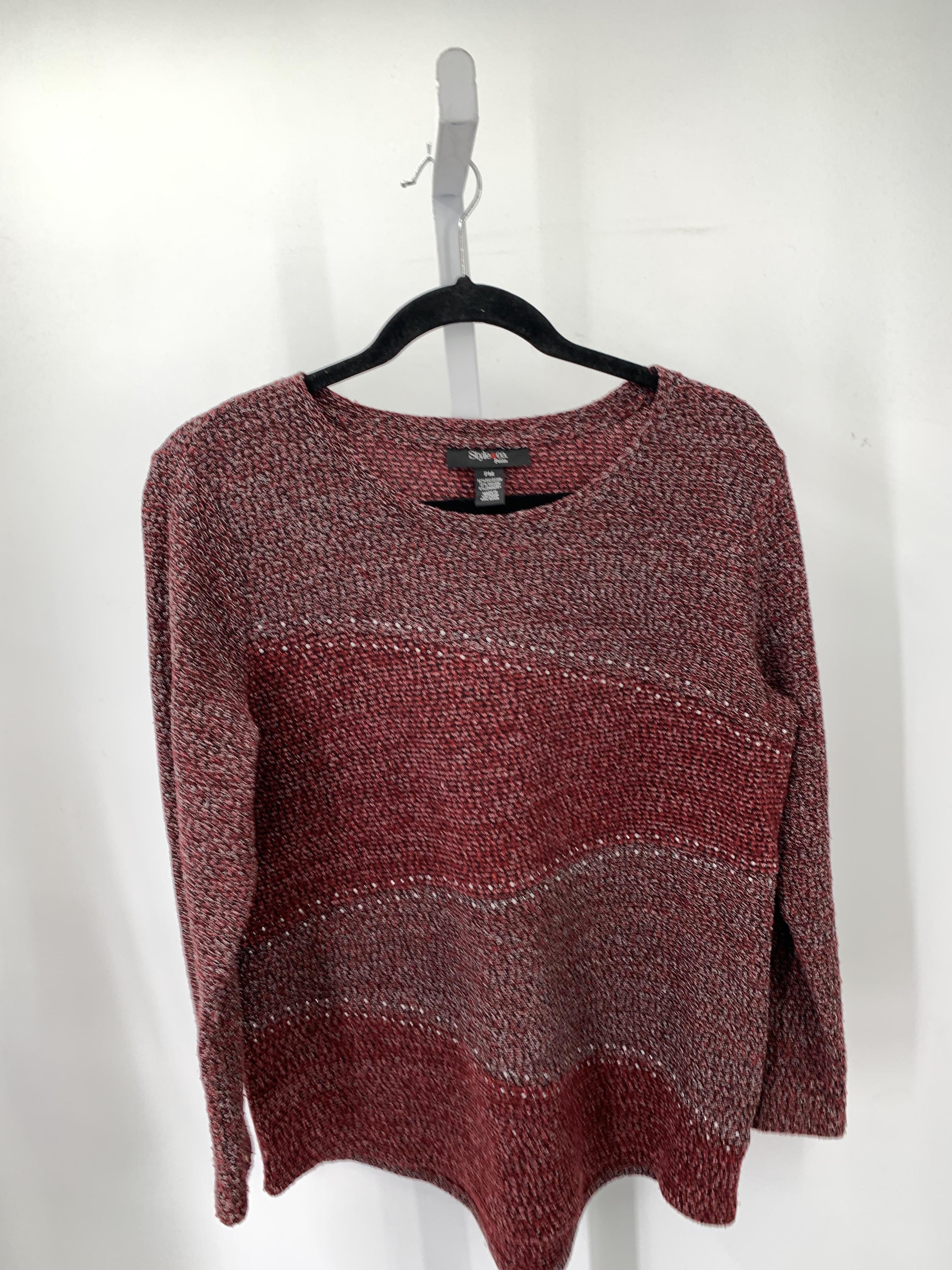Style & Co. Size Medium Petite Petite Long Sleeve Shirt