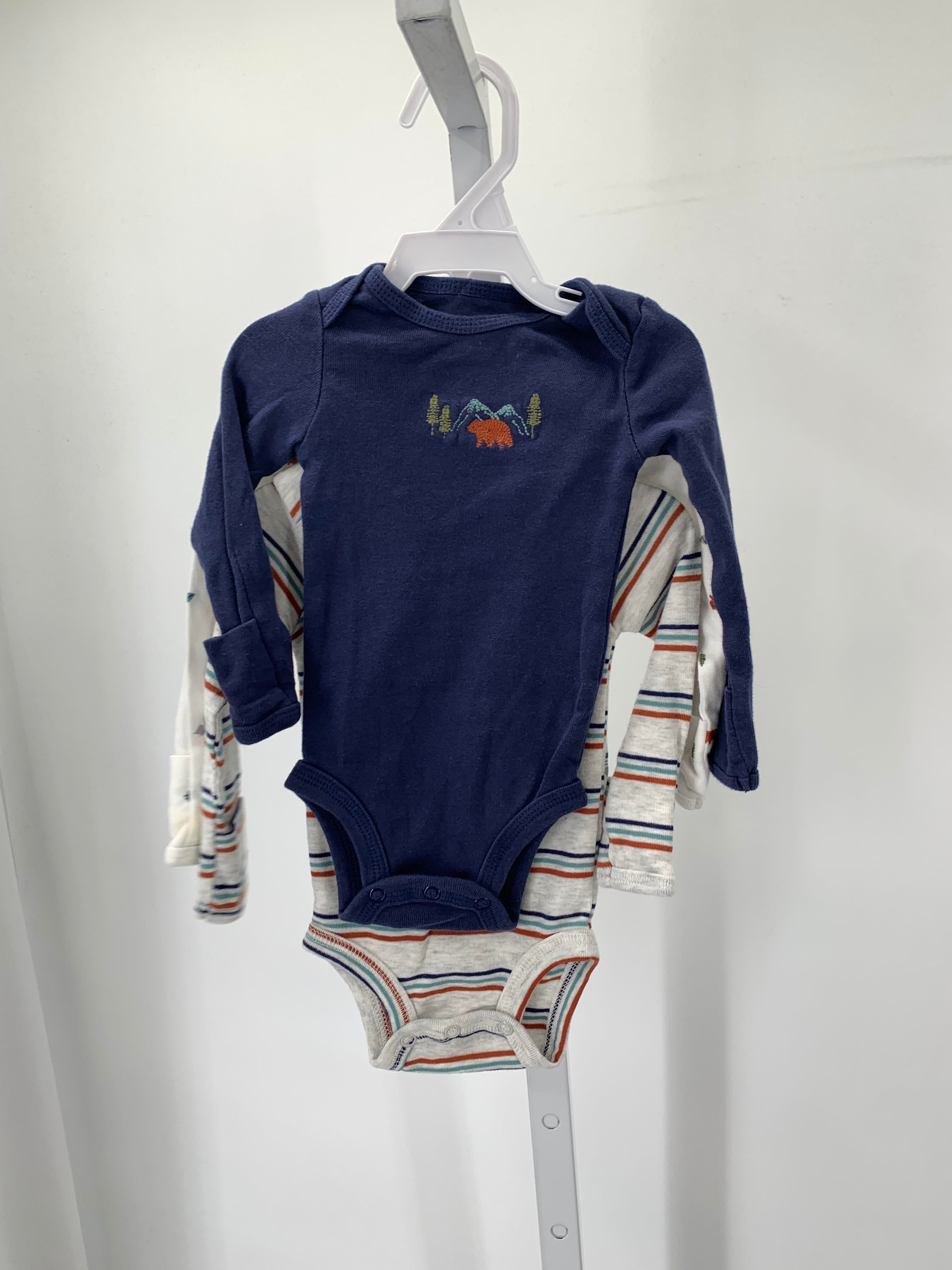 THREE LONG SLV BODY SUIT