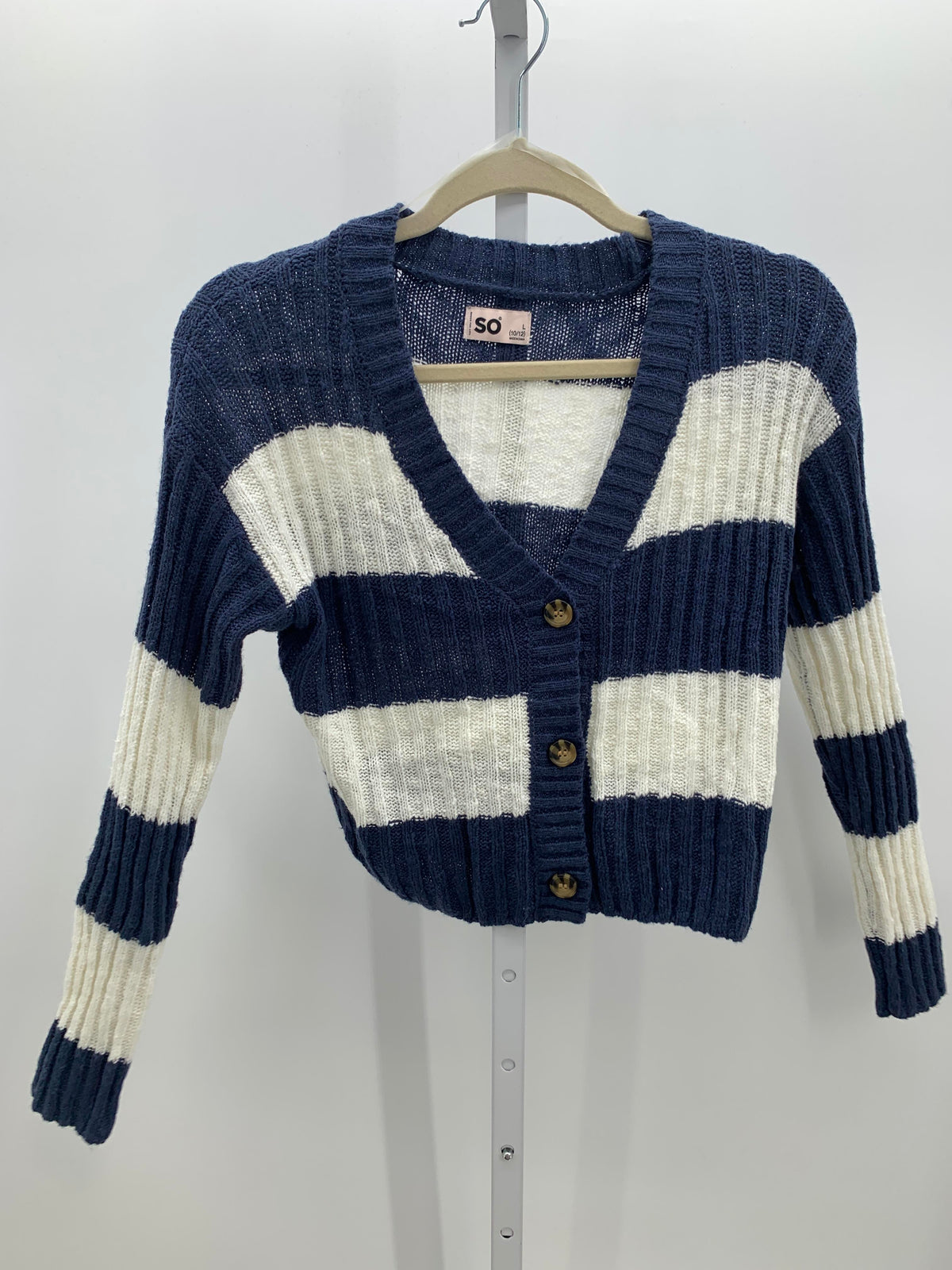 SO Size 10-12 Girls Long Sleeve Sweater