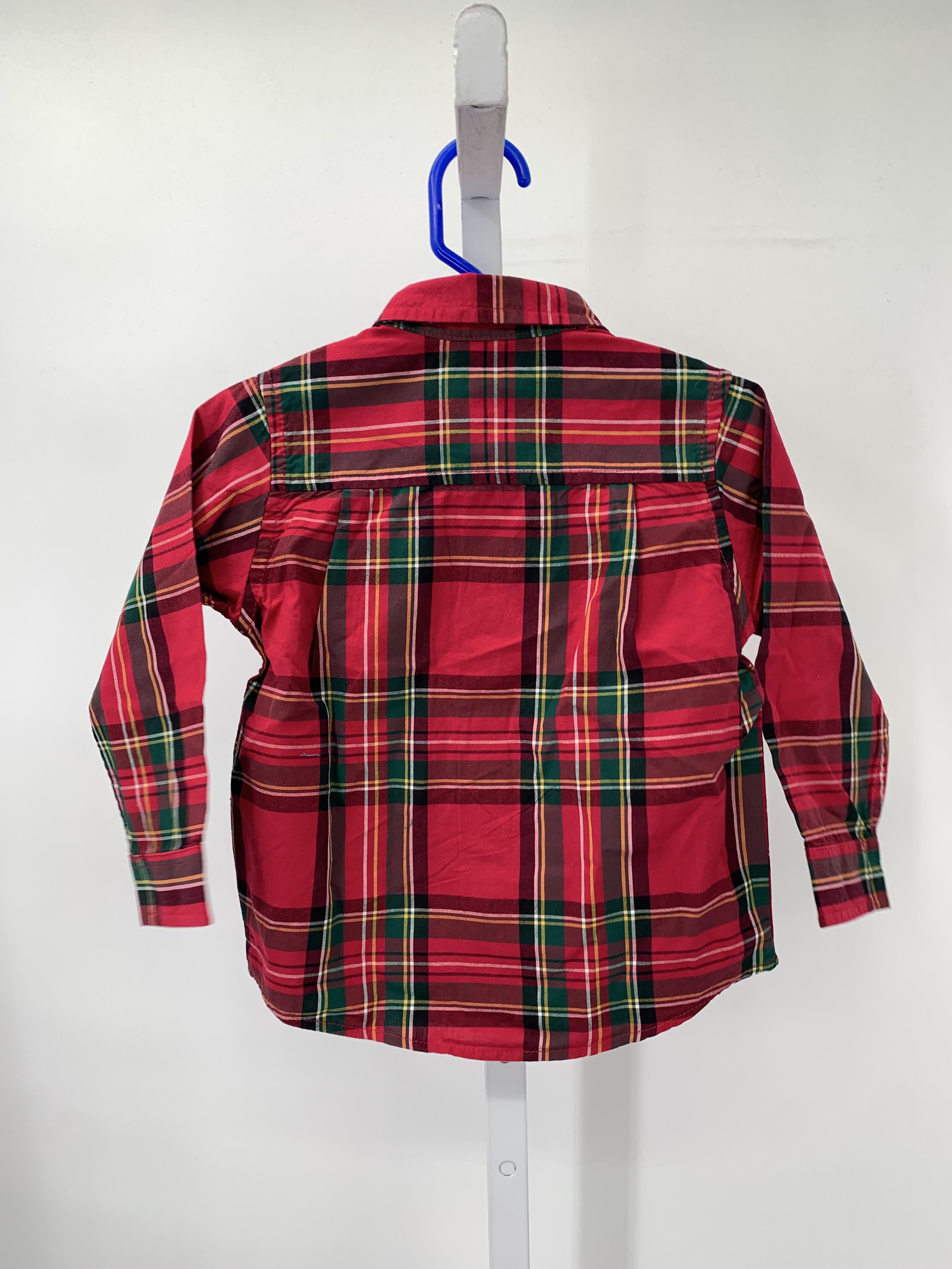 PLAID BTN DOWN