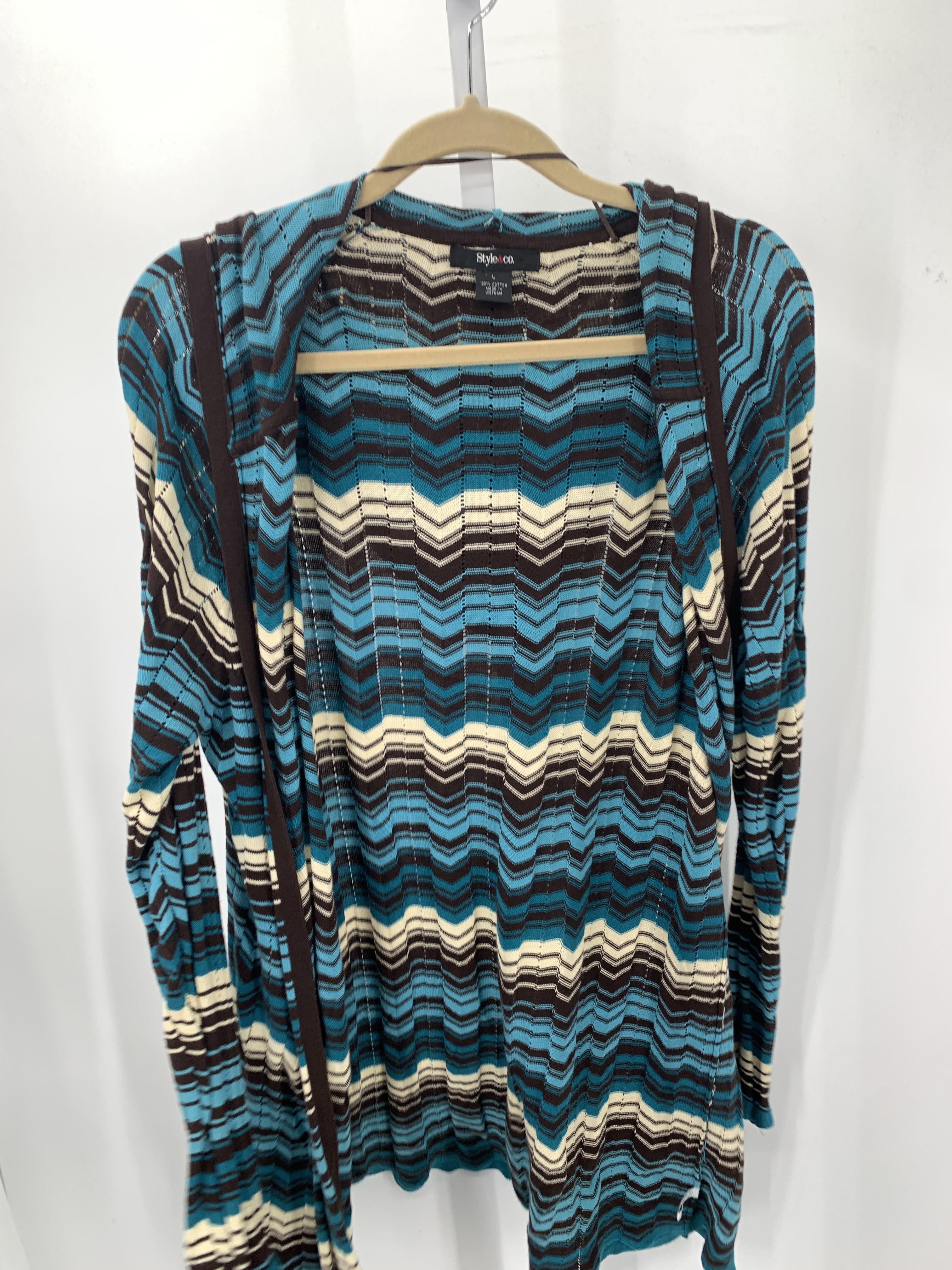 Style & Co. Size Large Misses Cardigan