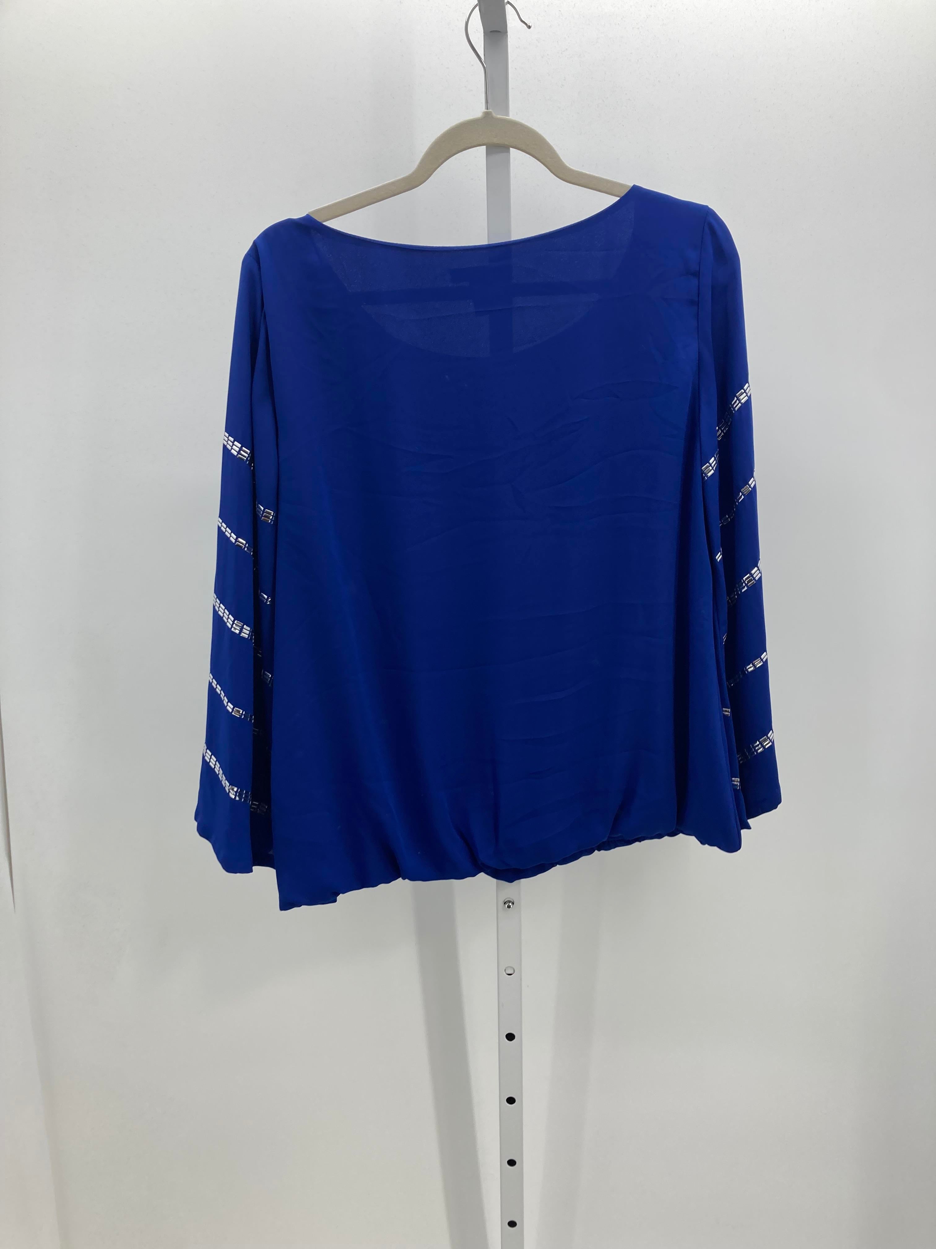 Alfani Size 12 Misses 3/4 Sleeve Shirt
