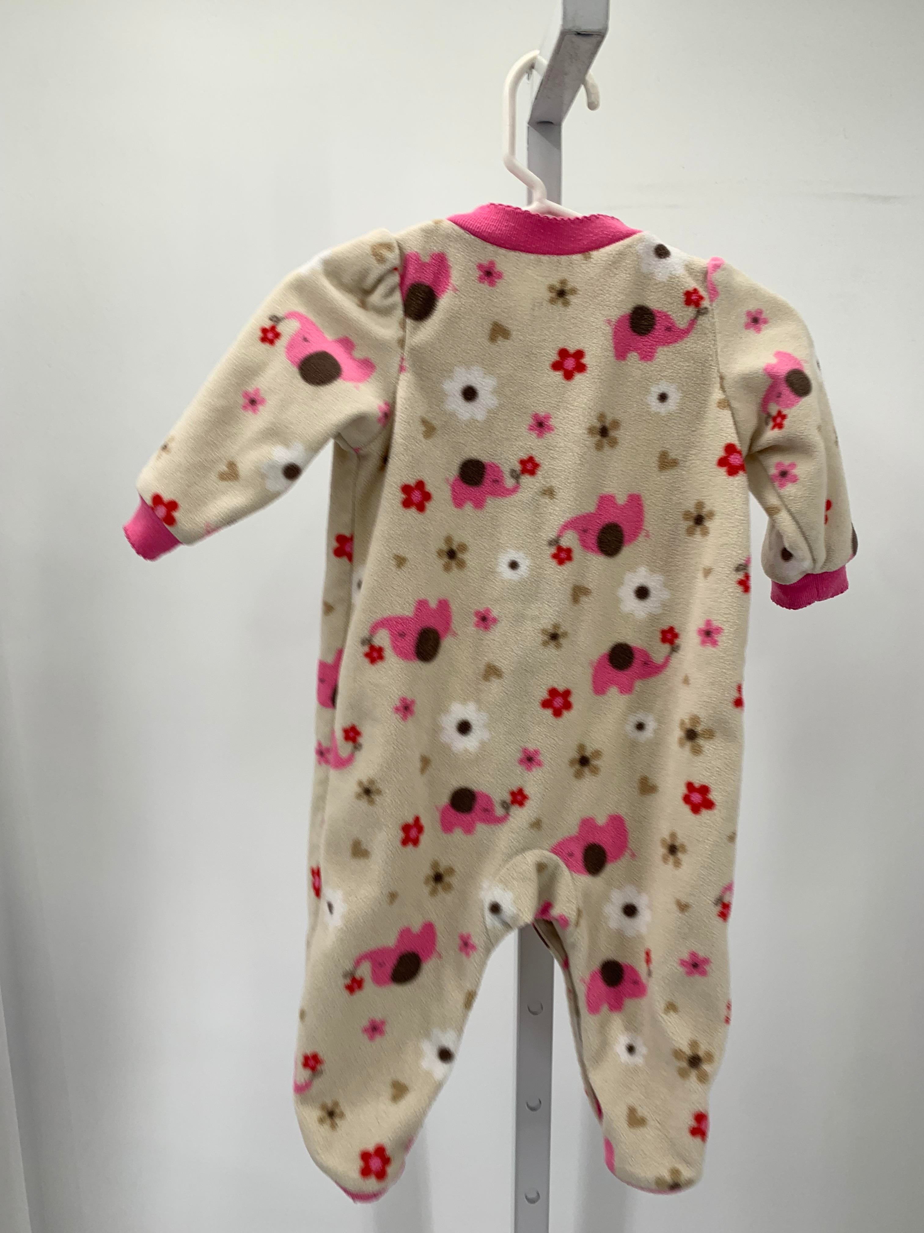 Child of Mine Size 3-6 Months Girls Long Slv. Romper
