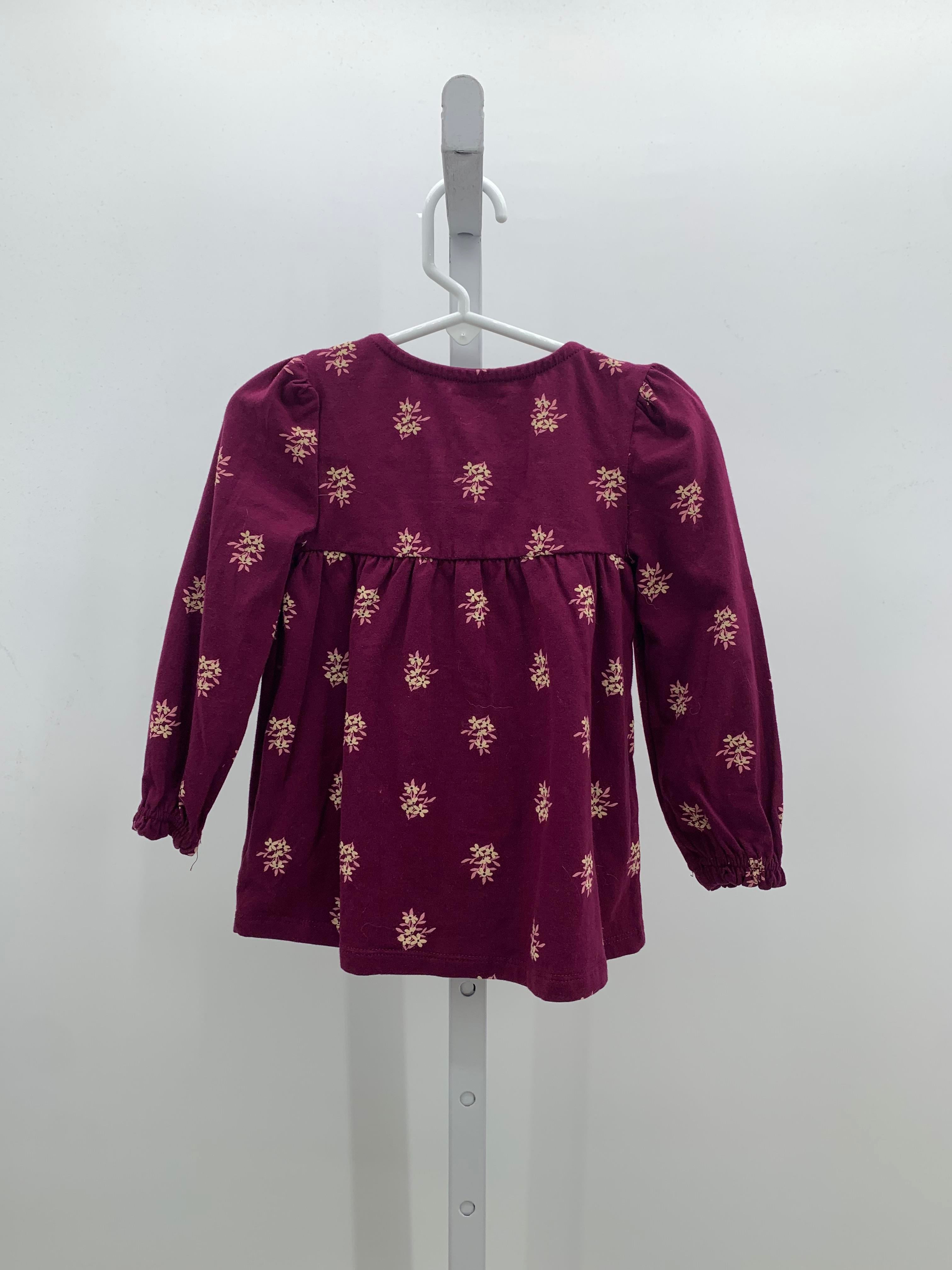Isaac Mizrahi Size 24 Months Girls Long Sleeve Shirt