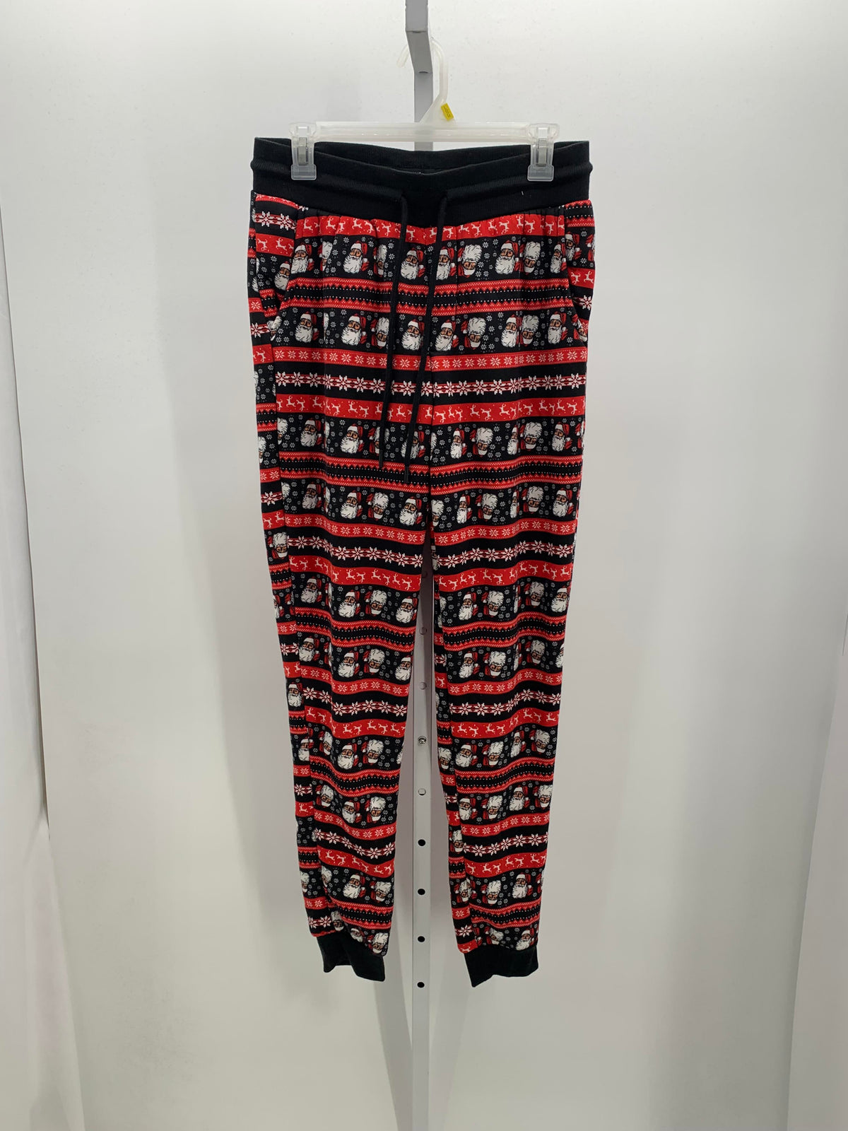 SHERPA LINED SANTA PANTS.