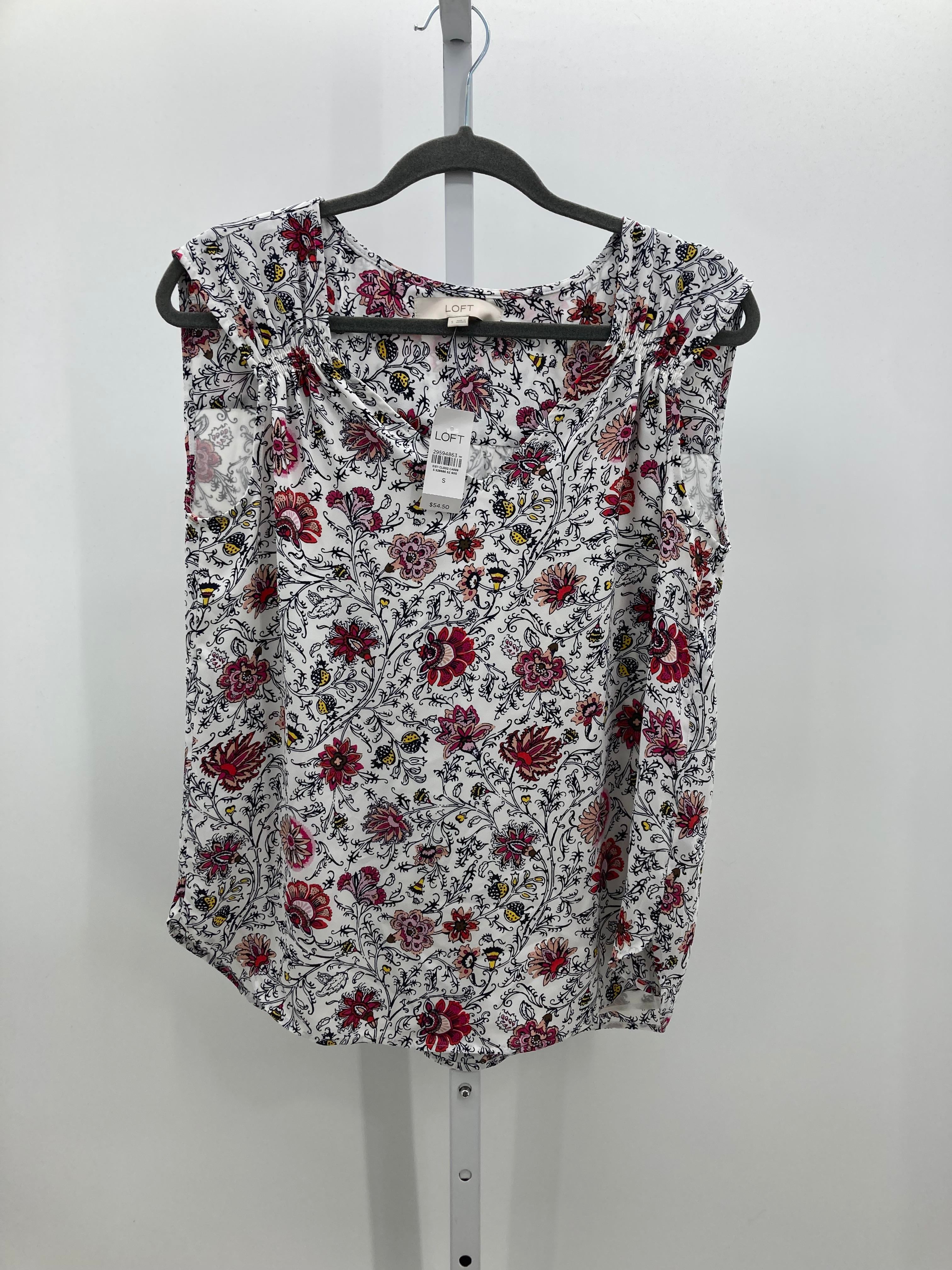 Loft Size Small Misses Sleeveless Shirt