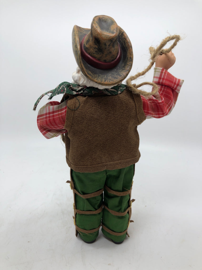 COWBOY SANTA.