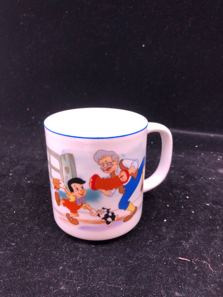 VTG DISNEY PINOCCHIO MUG.