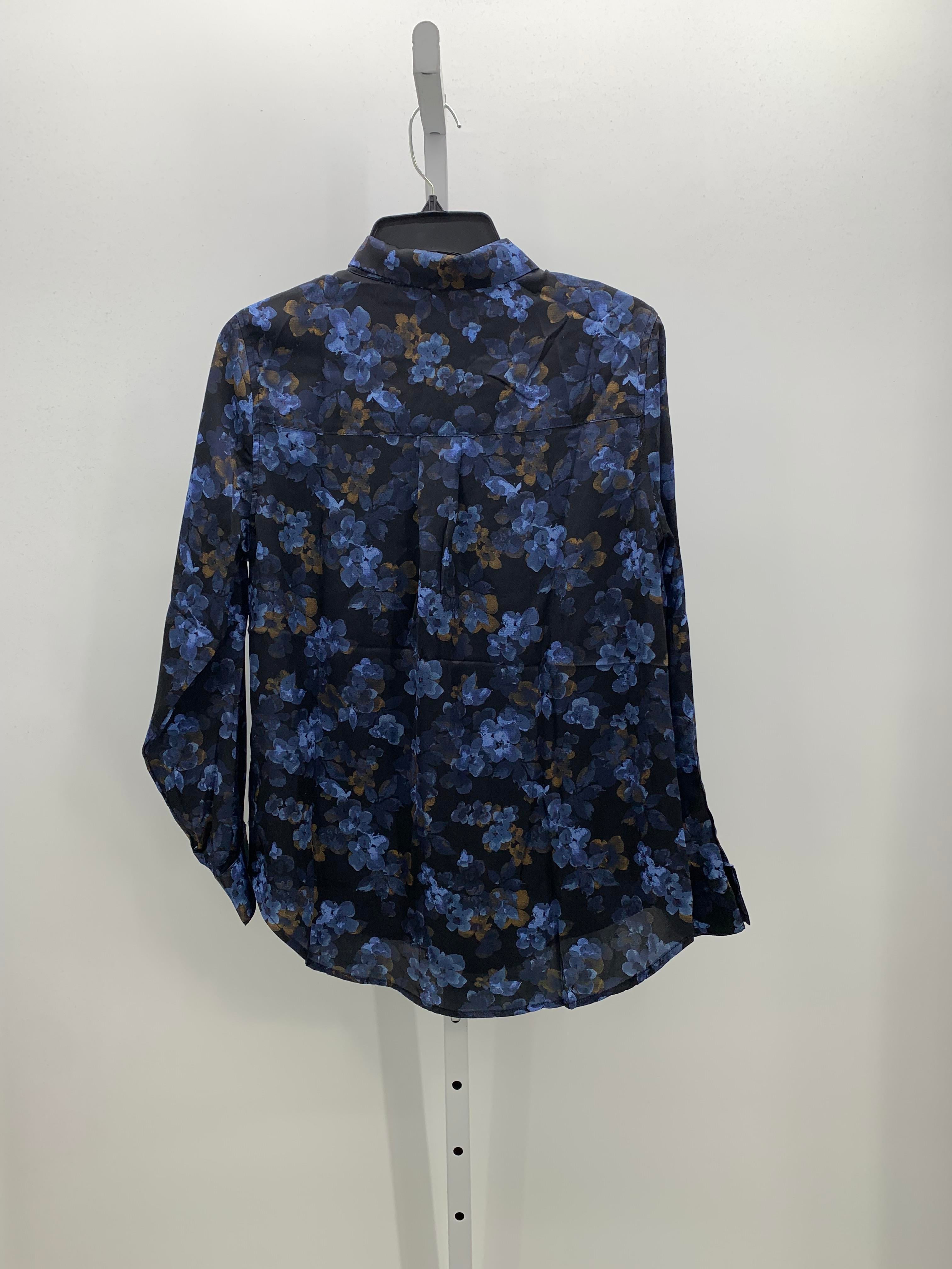 Elie Tahari Size Medium Misses Long Sleeve Shirt