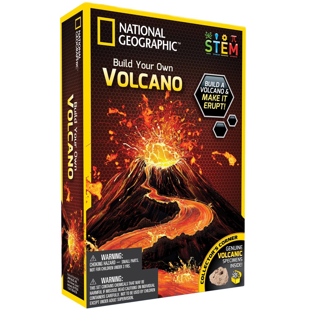National Geographic Volcano Science Kit -