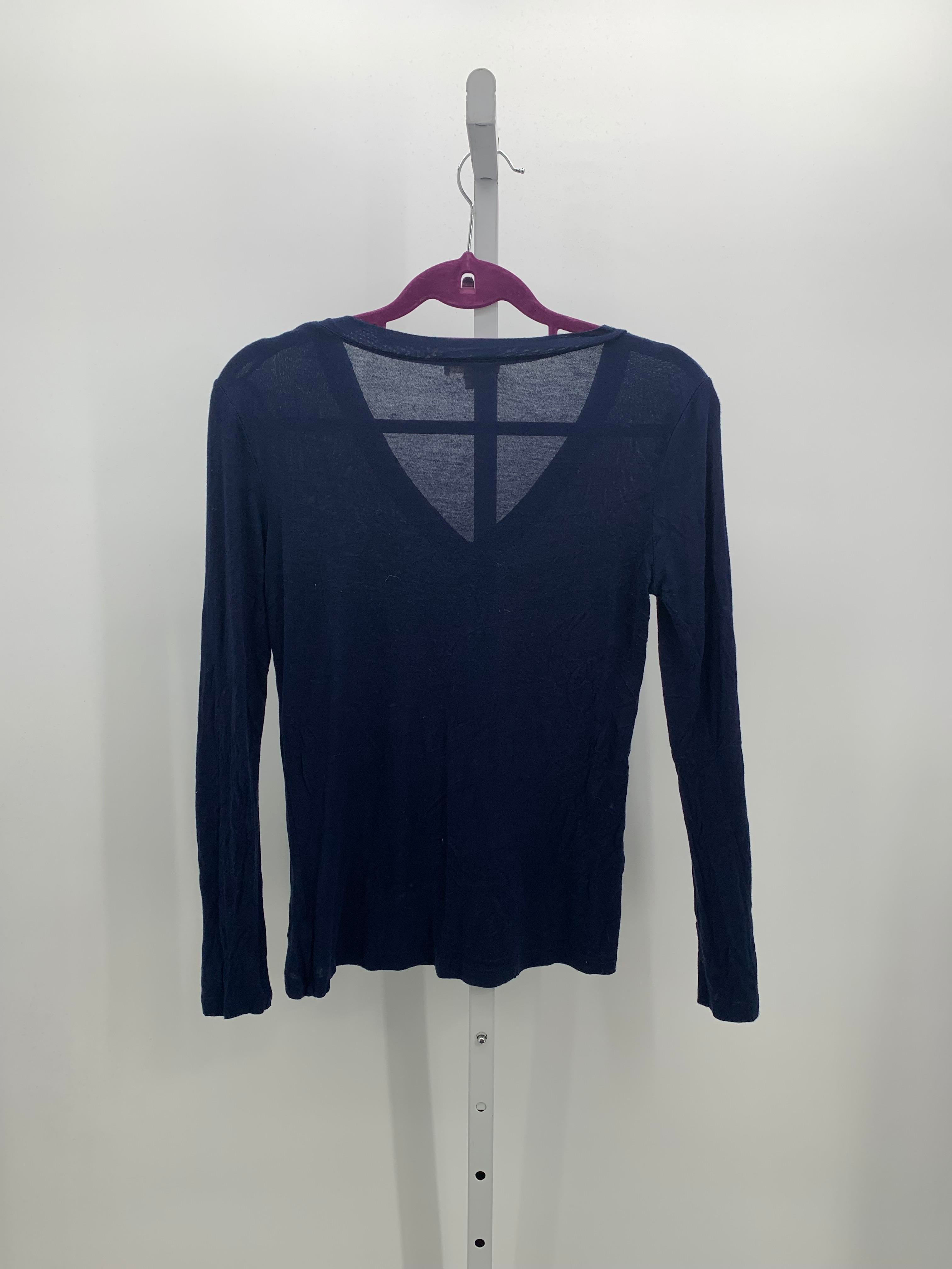Zenana Size Medium Juniors Long Sleeve Shirt