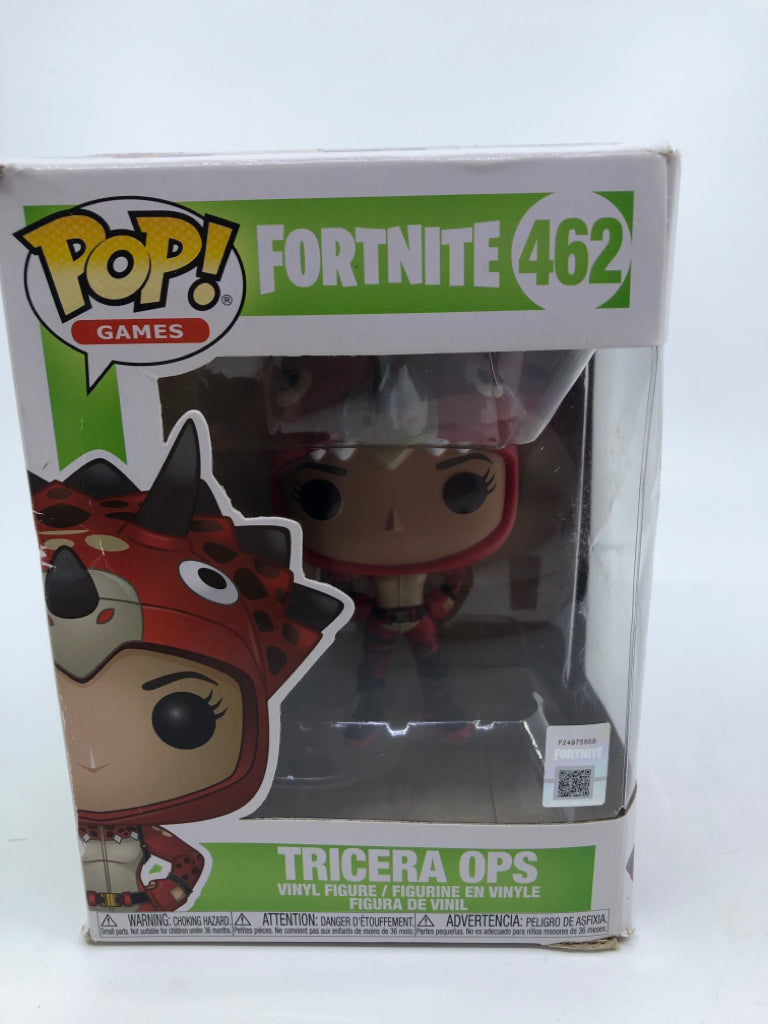 FUNKO POP FORTNITE TRICERA OPS 462