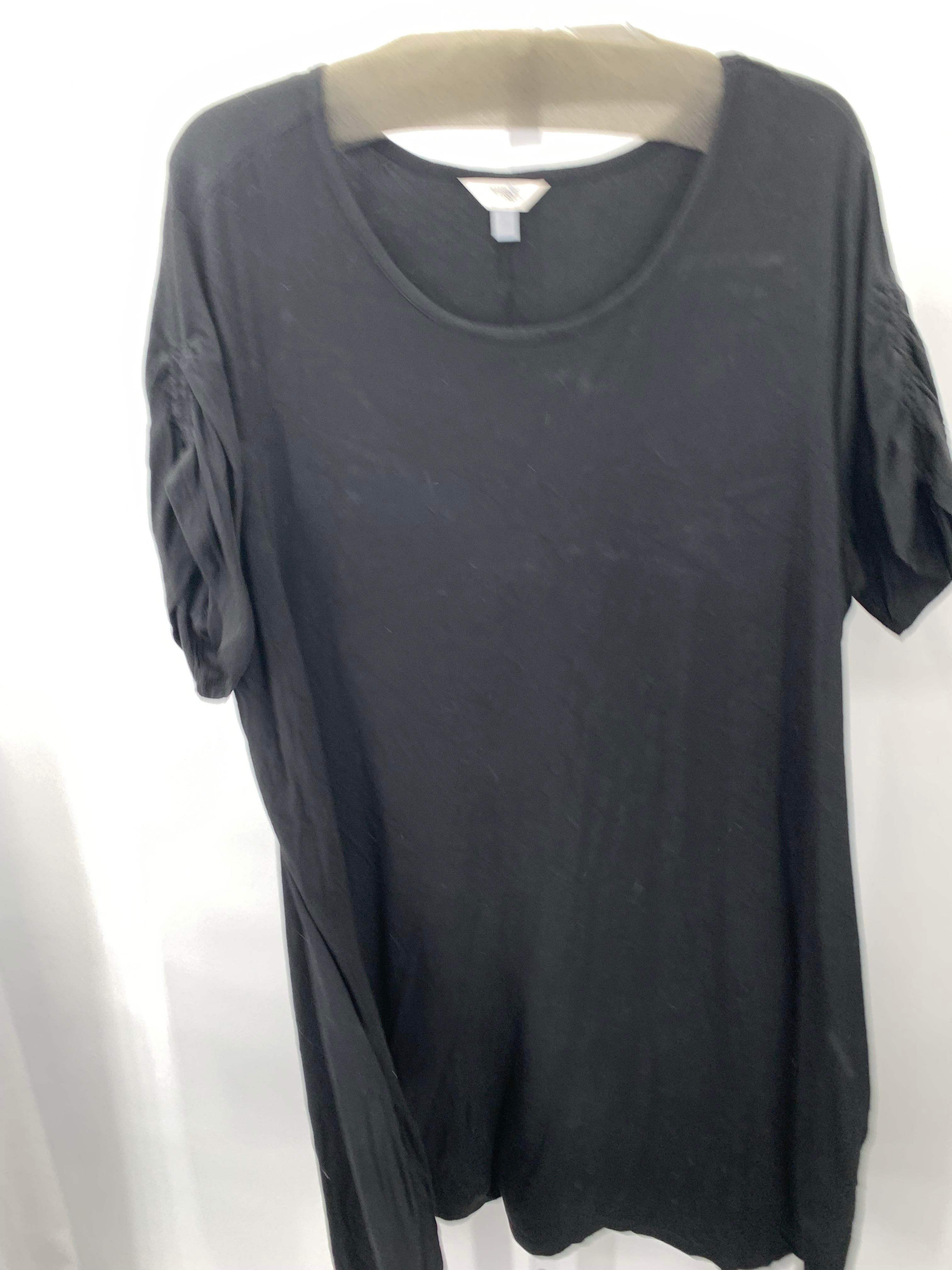 Terra & Sky Size 2X Womens Short Sleeve Dress