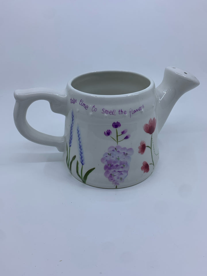 TAKE TIME -DECORATIVE WATERING CAN.