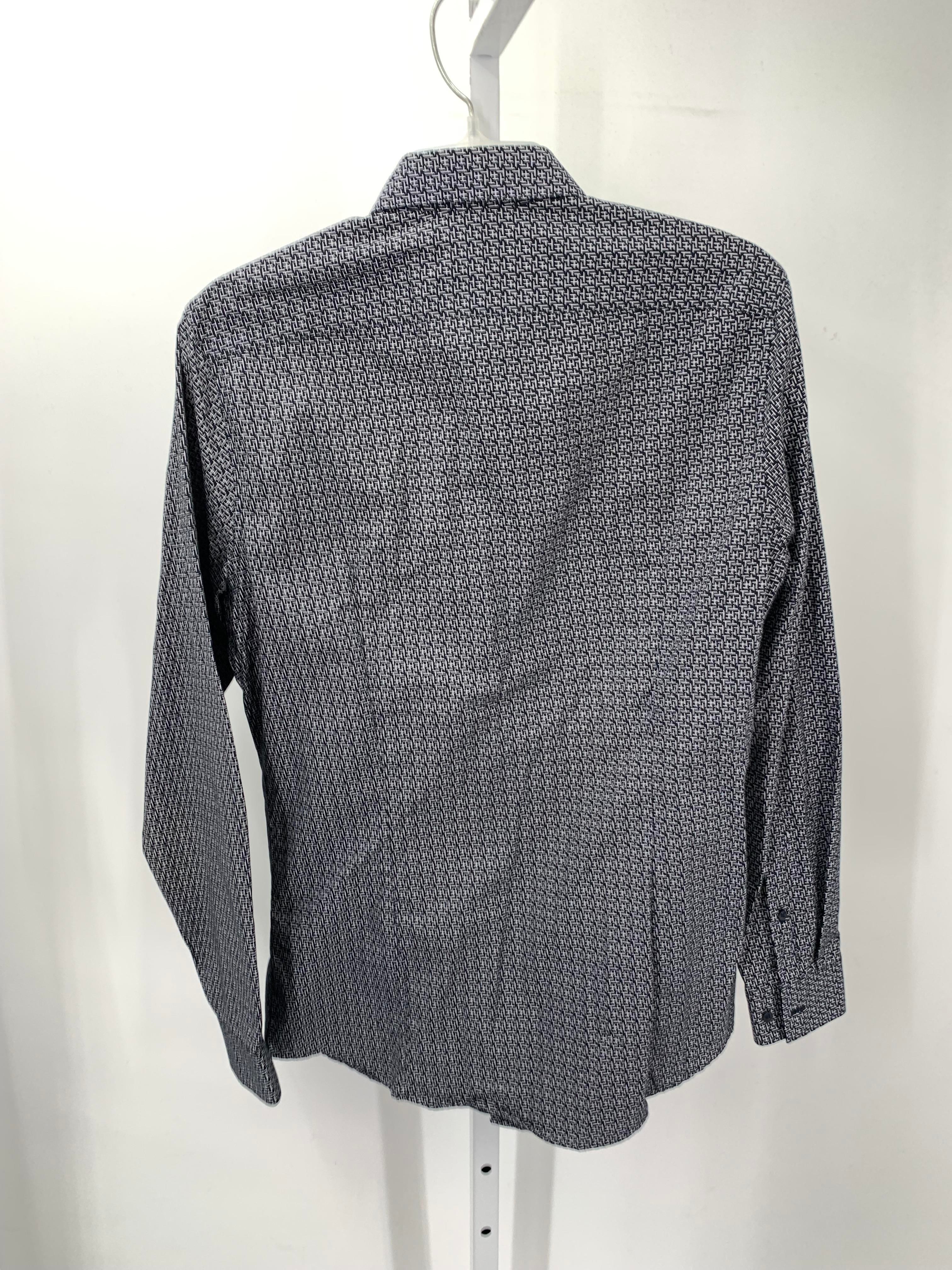 WHITE PATTERN SLIM STRAIGHT