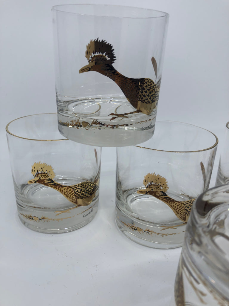 8 VTG MCM COUROC HEAVY BOTTOM SHORT ROAD RUNNER GLASSES.