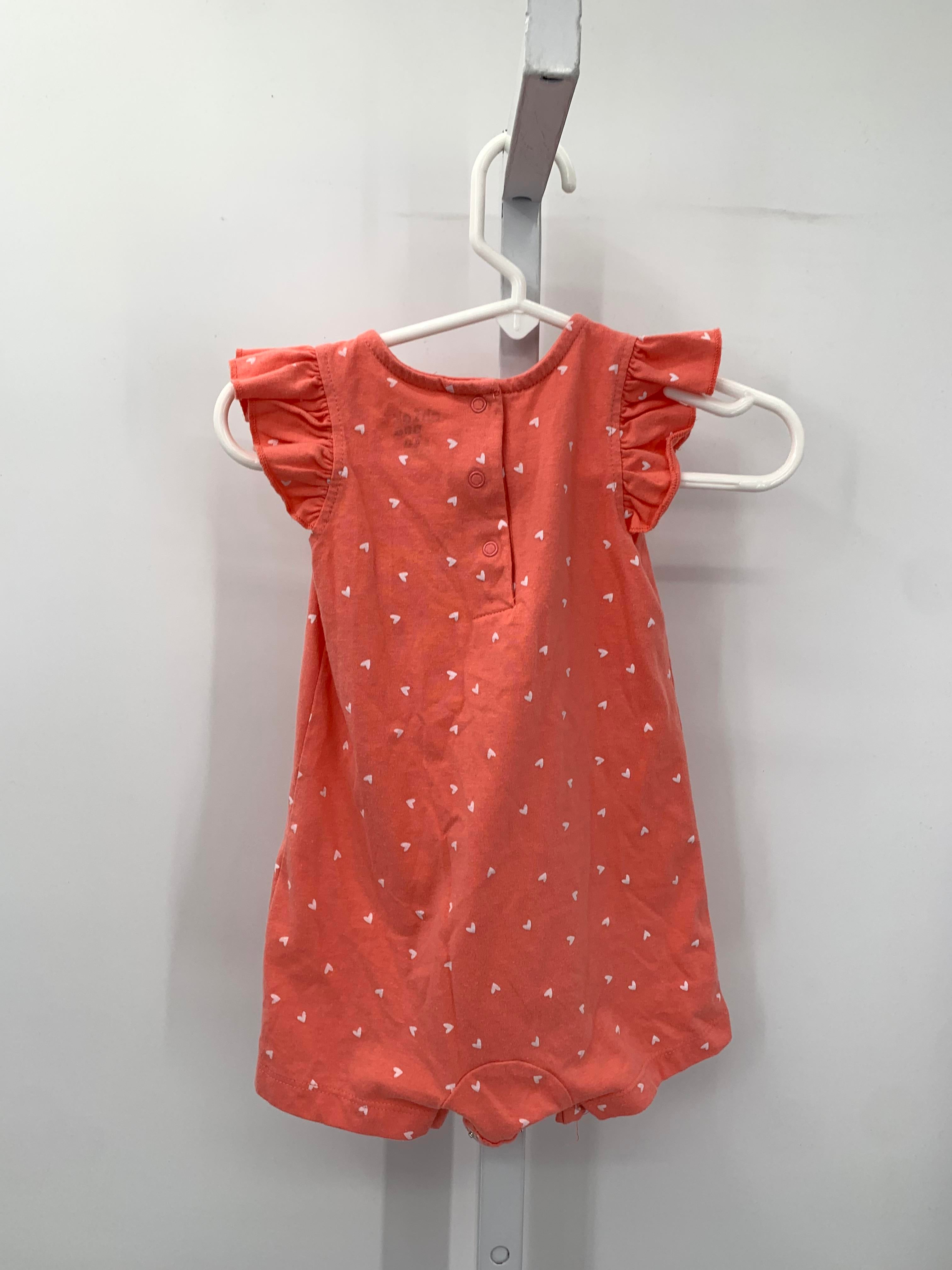 Chick Pea Size 6-9 mon Girls Short Slv. Romper