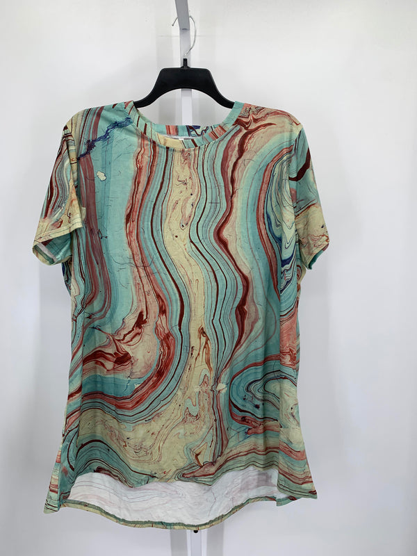 Size 4X Womens Short Sleeve Shirt