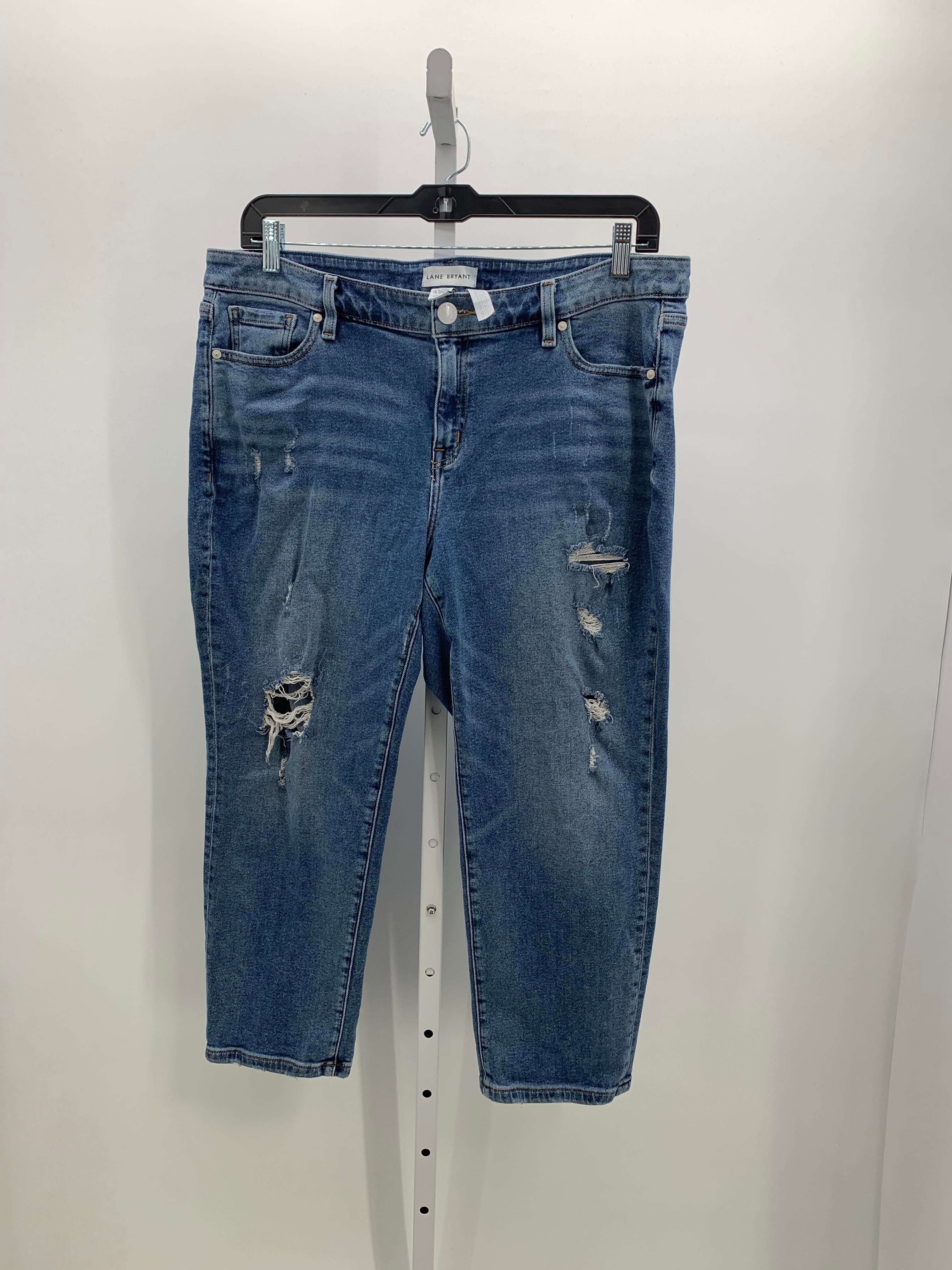 Lane Bryant Size 16 W Womens Cropped Pants