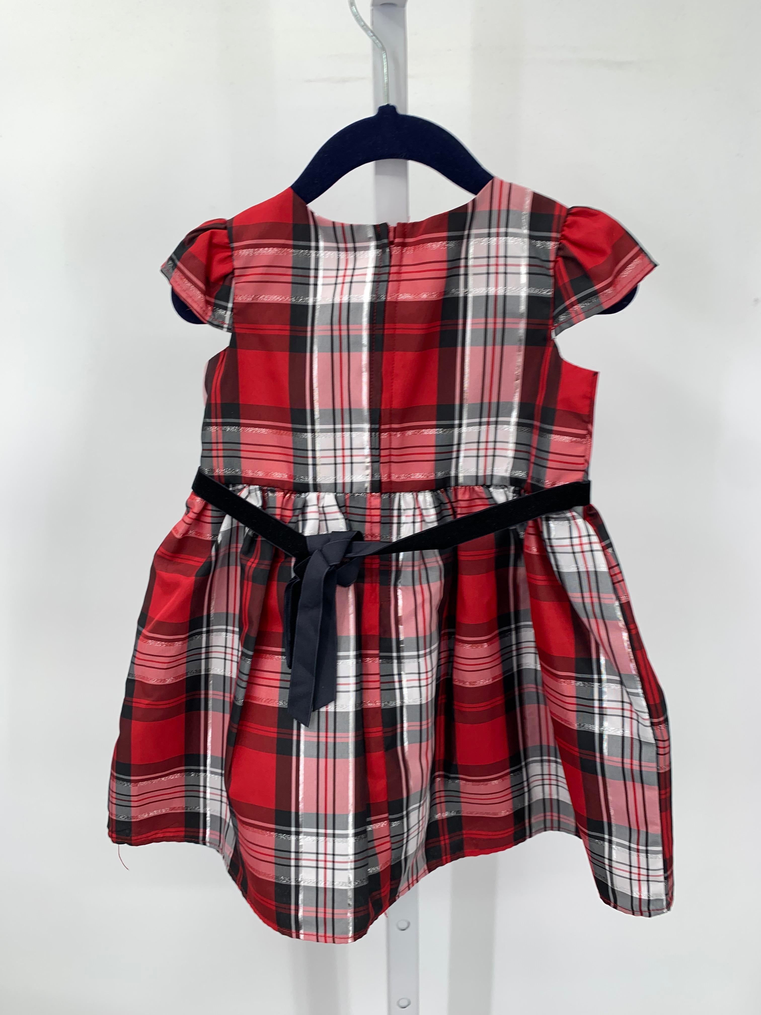 Rare Editions Size 24 Months Girls Short Sleeve Dress