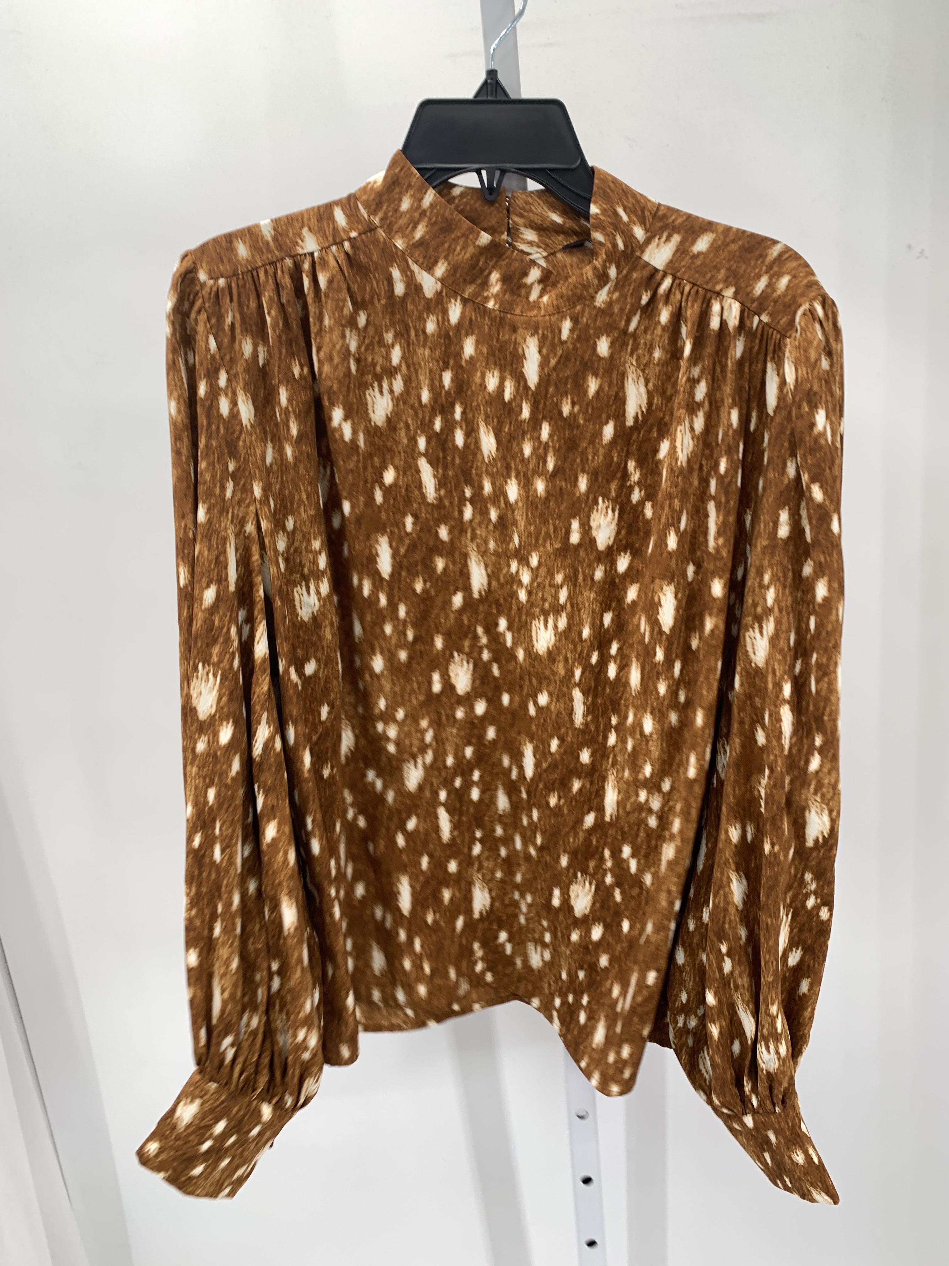 Express Size Large Misses Long Sleeve Shirt