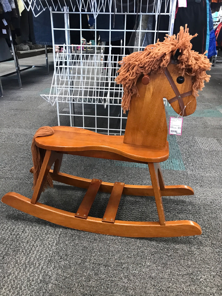 Wooden Rocking Horse