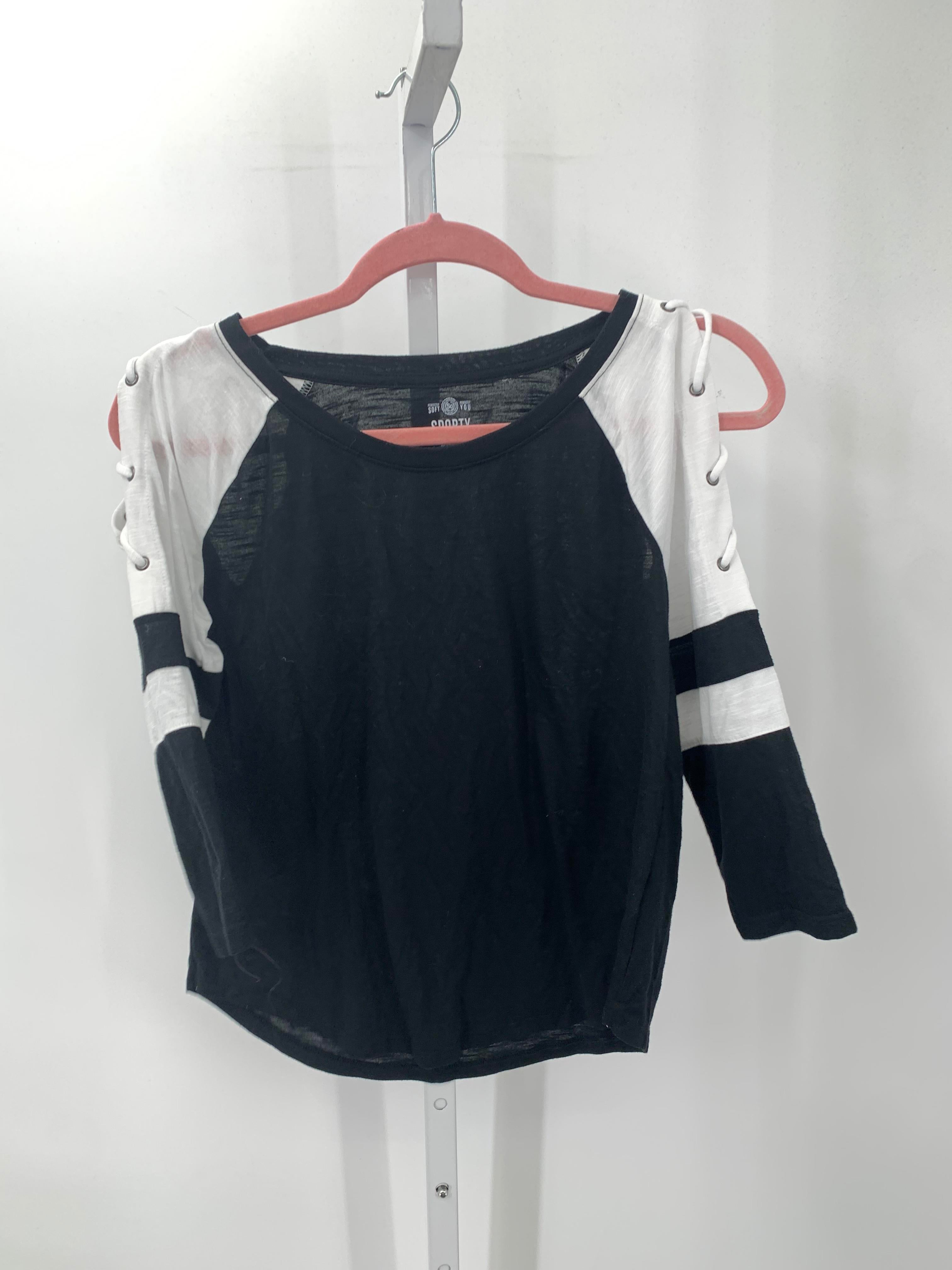 SO Size X Small Juniors 3/4 Sleeve Shirt