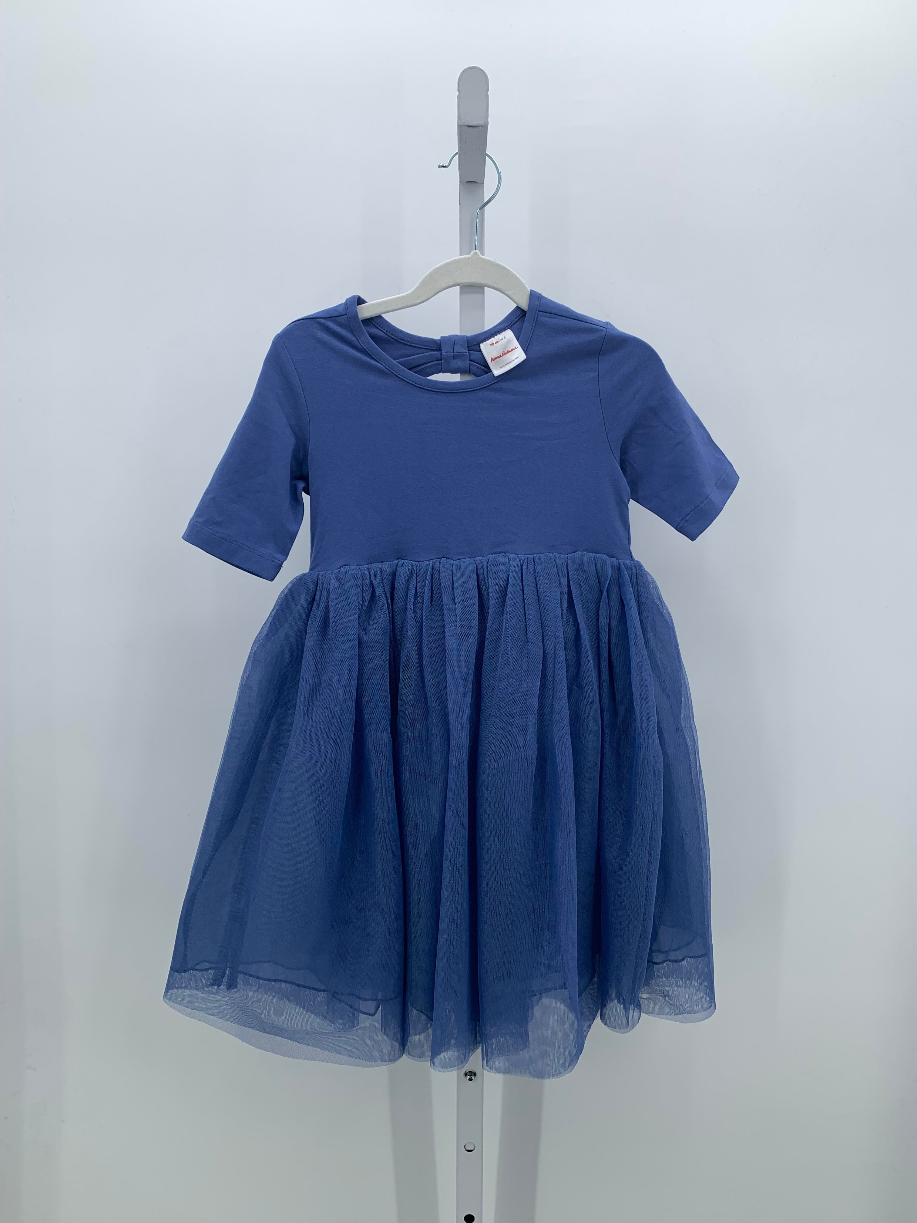Hanna Anderson Size 5 Girls Short Sleeve Dress