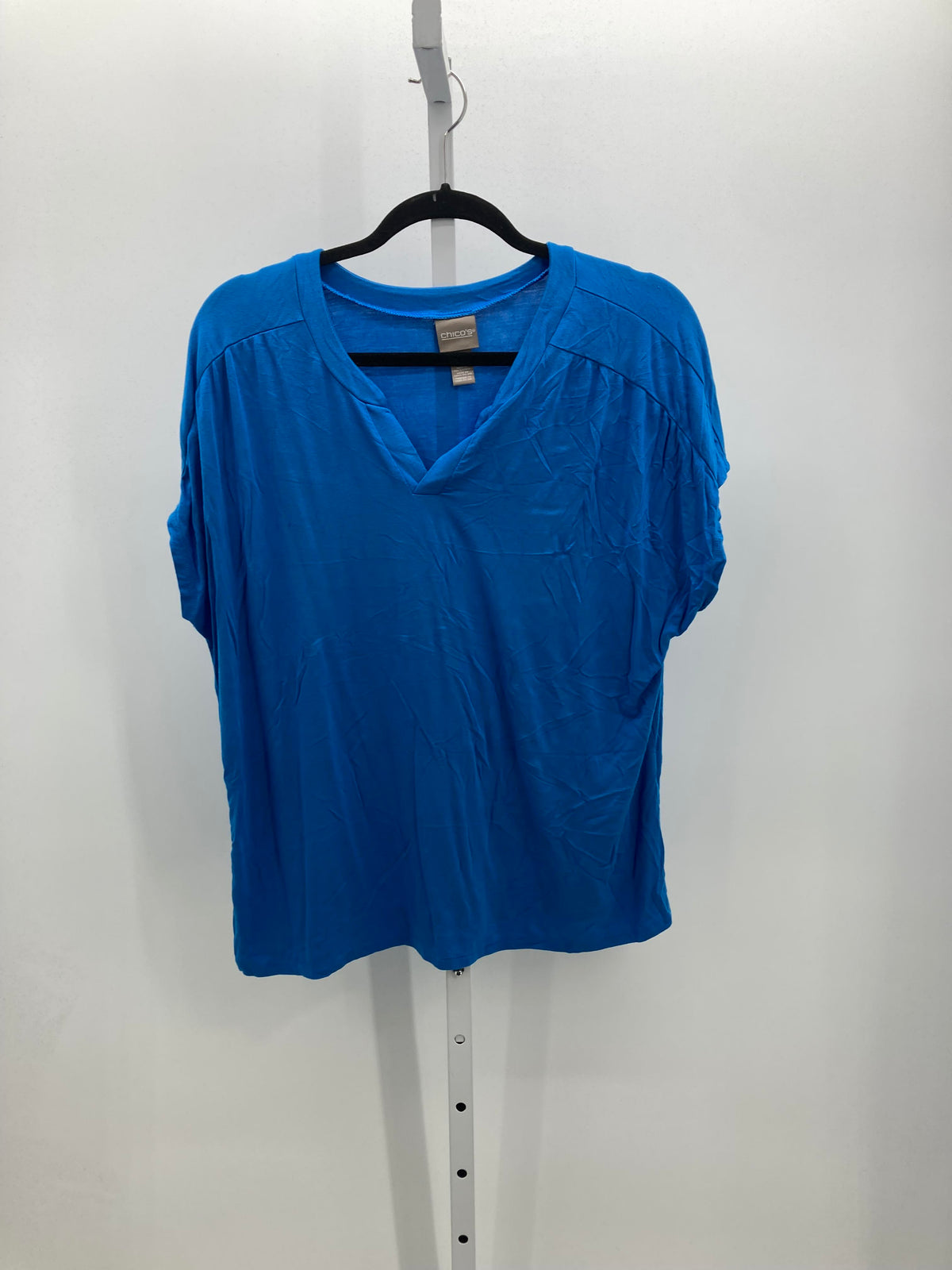 Chico's Size Medium Misses Short Sleeve Shirt