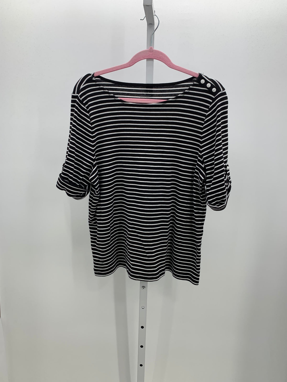 CJ Banks Size 1X Womens Short Sleeve Shirt