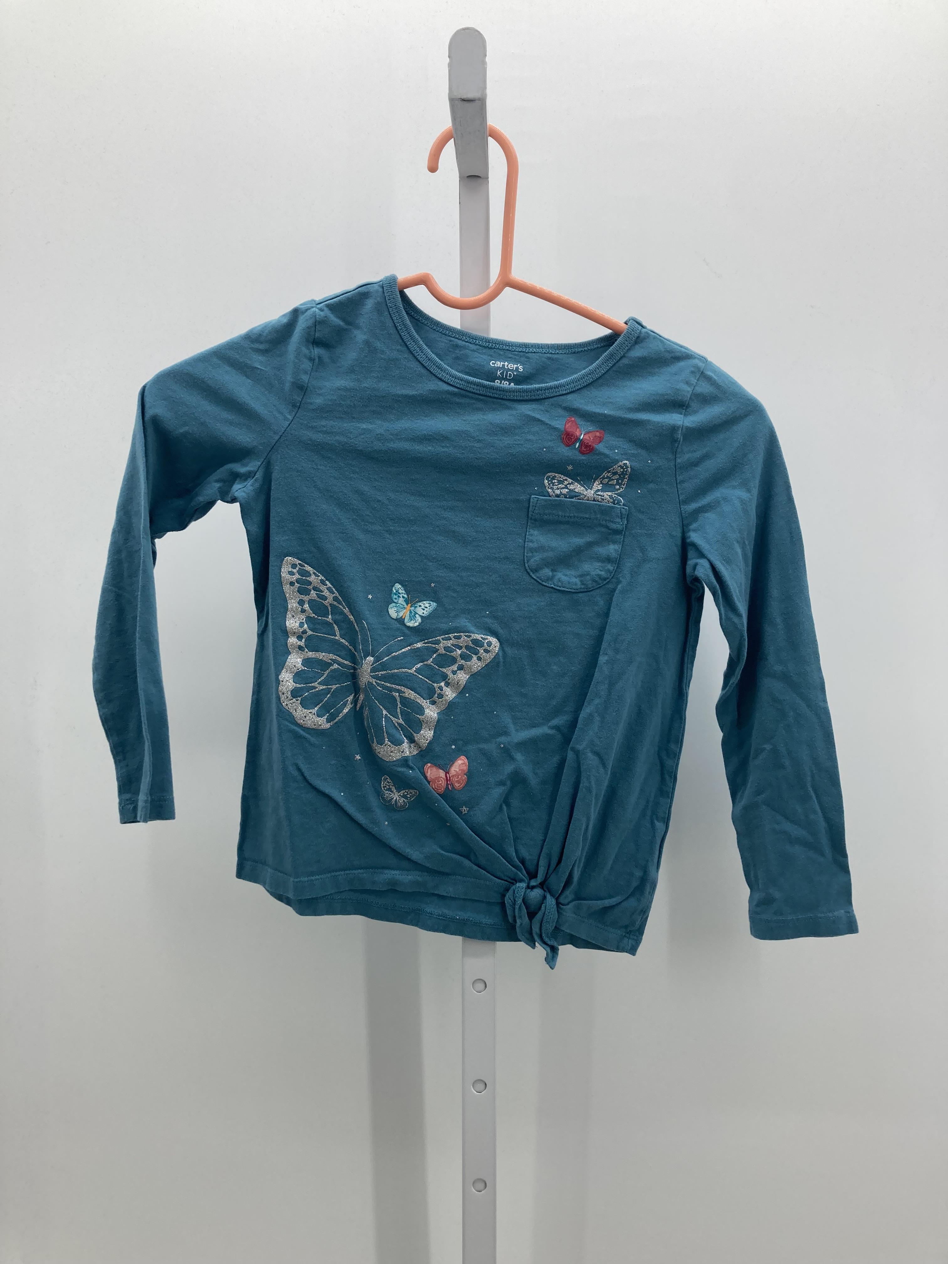 Carters Size 8 Girls Long Sleeve Shirt