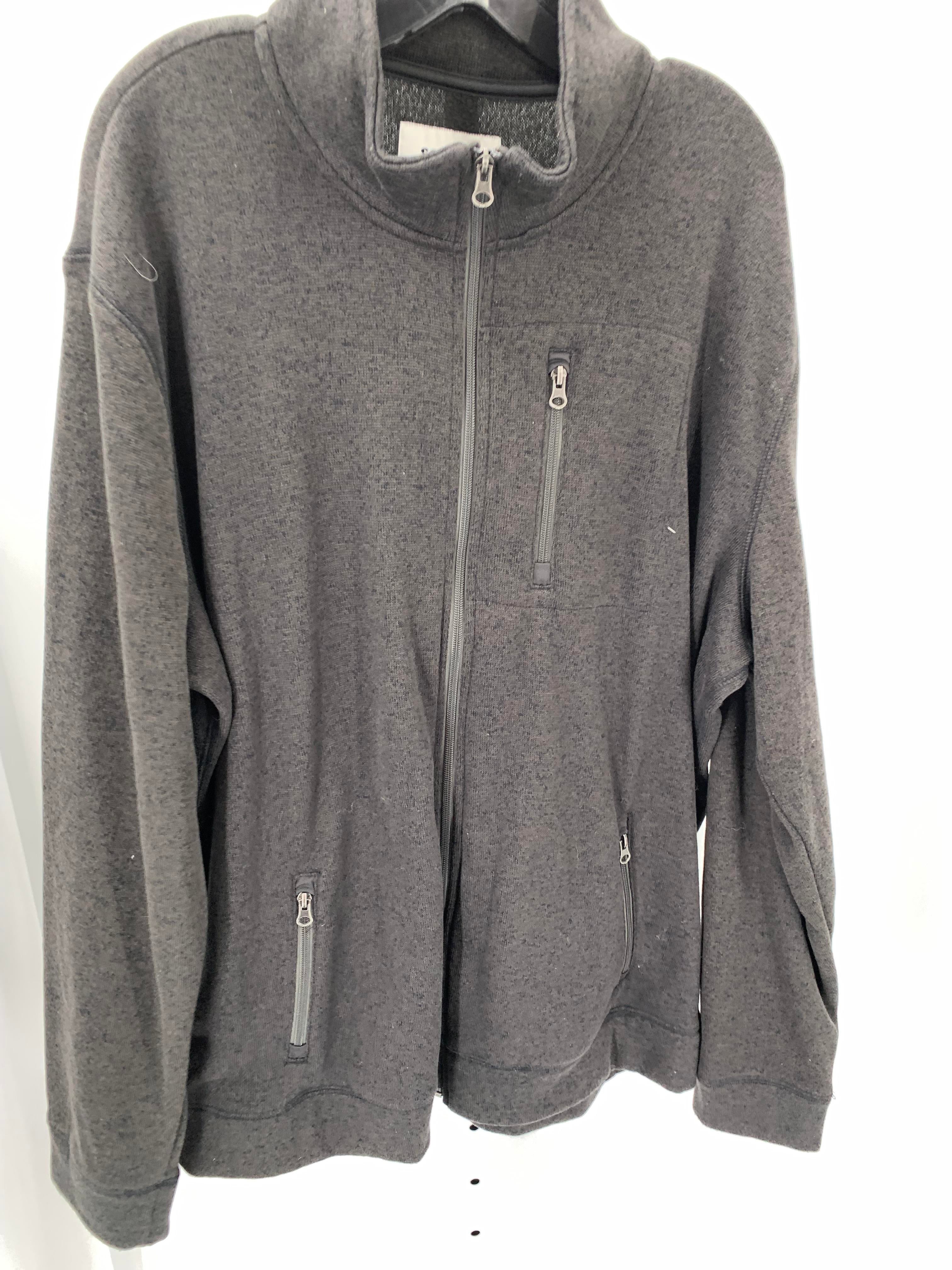 TALL ZIP UP SWEATER