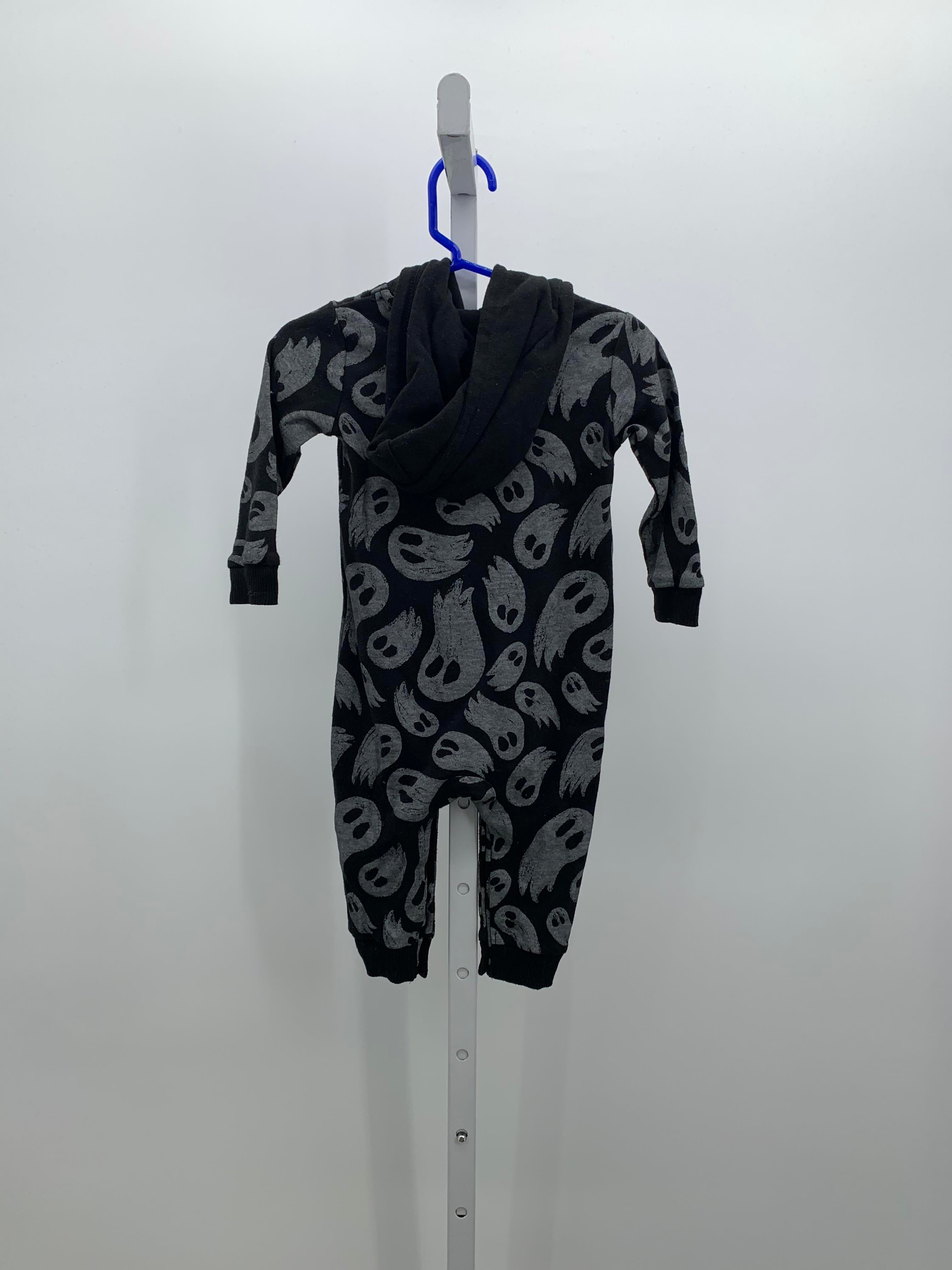 HOODED ROMPER GHOSTS