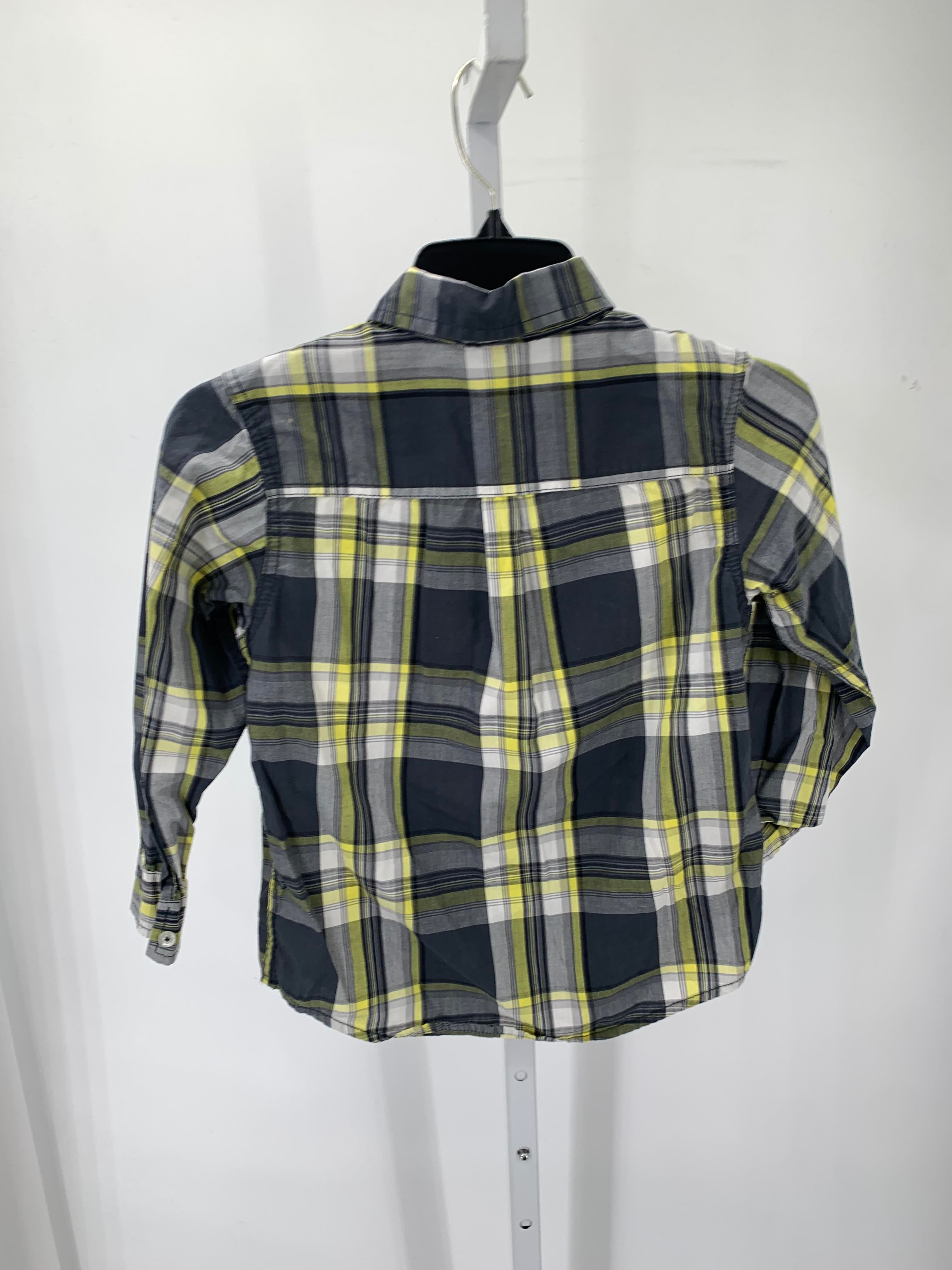 YELLOW PLAID BTN DOWN