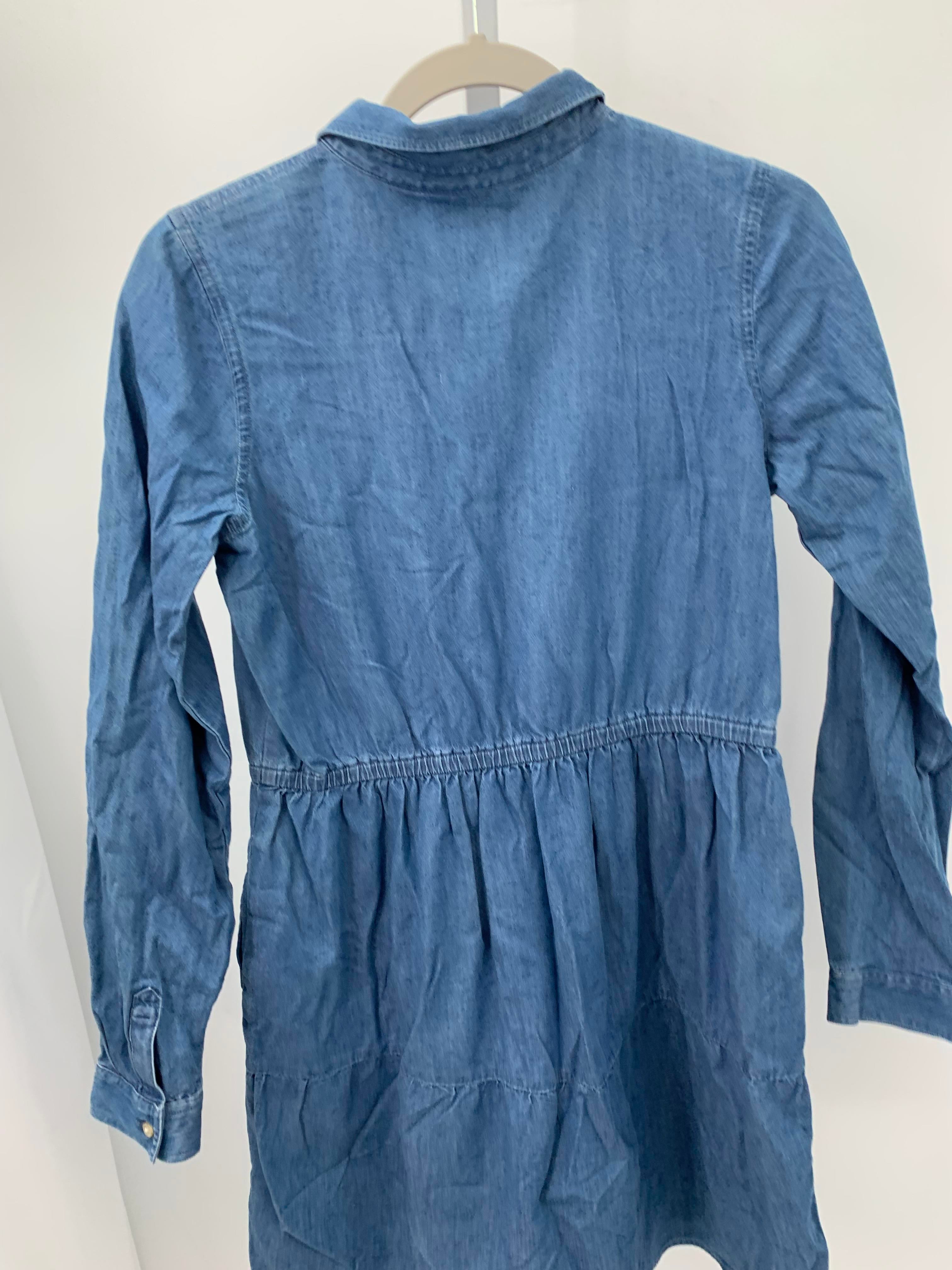 Lands End Size Extra Large Misses Long Sleeve Dress