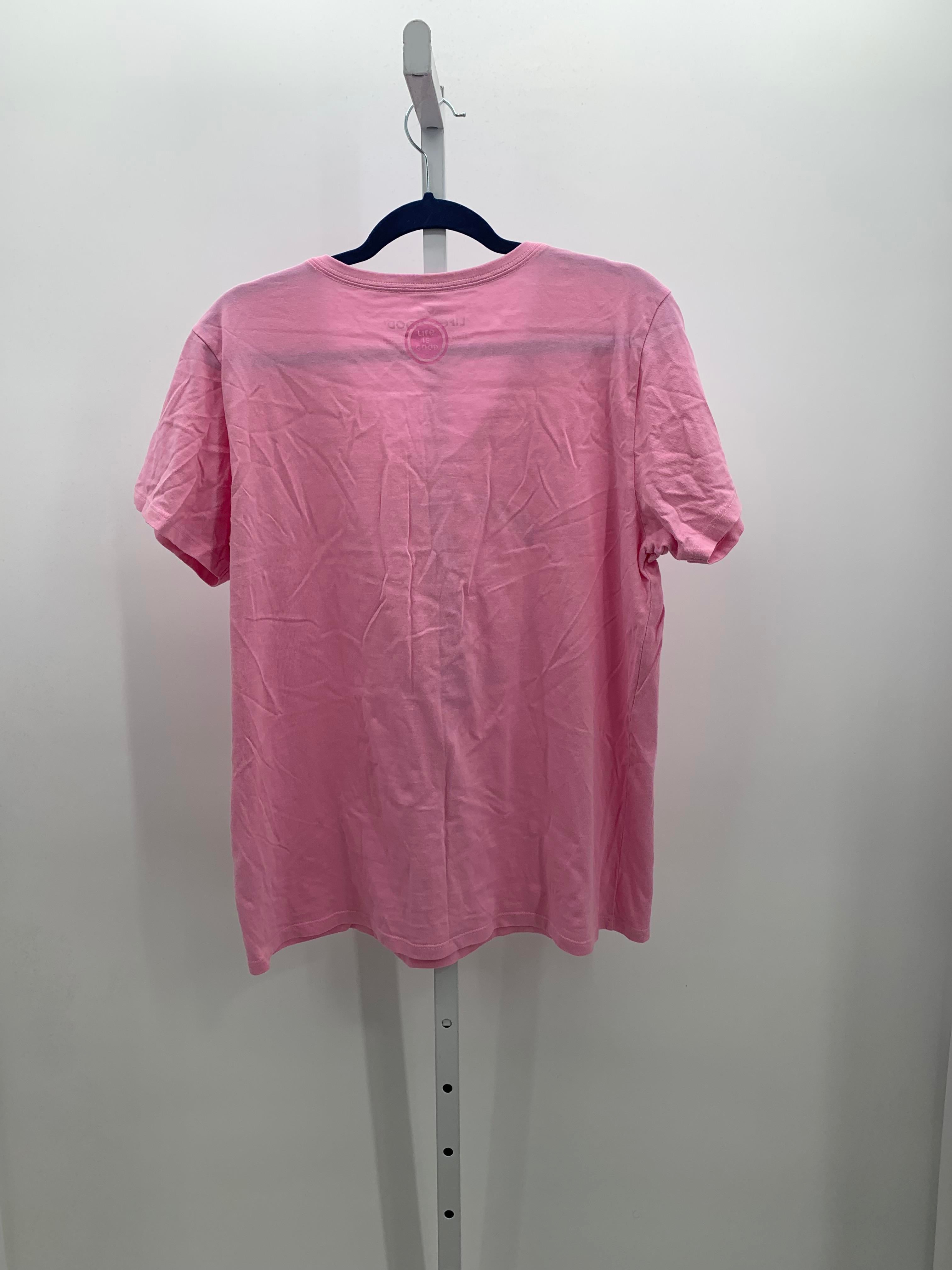 Life is Good Size Large Misses Short Sleeve Shirt