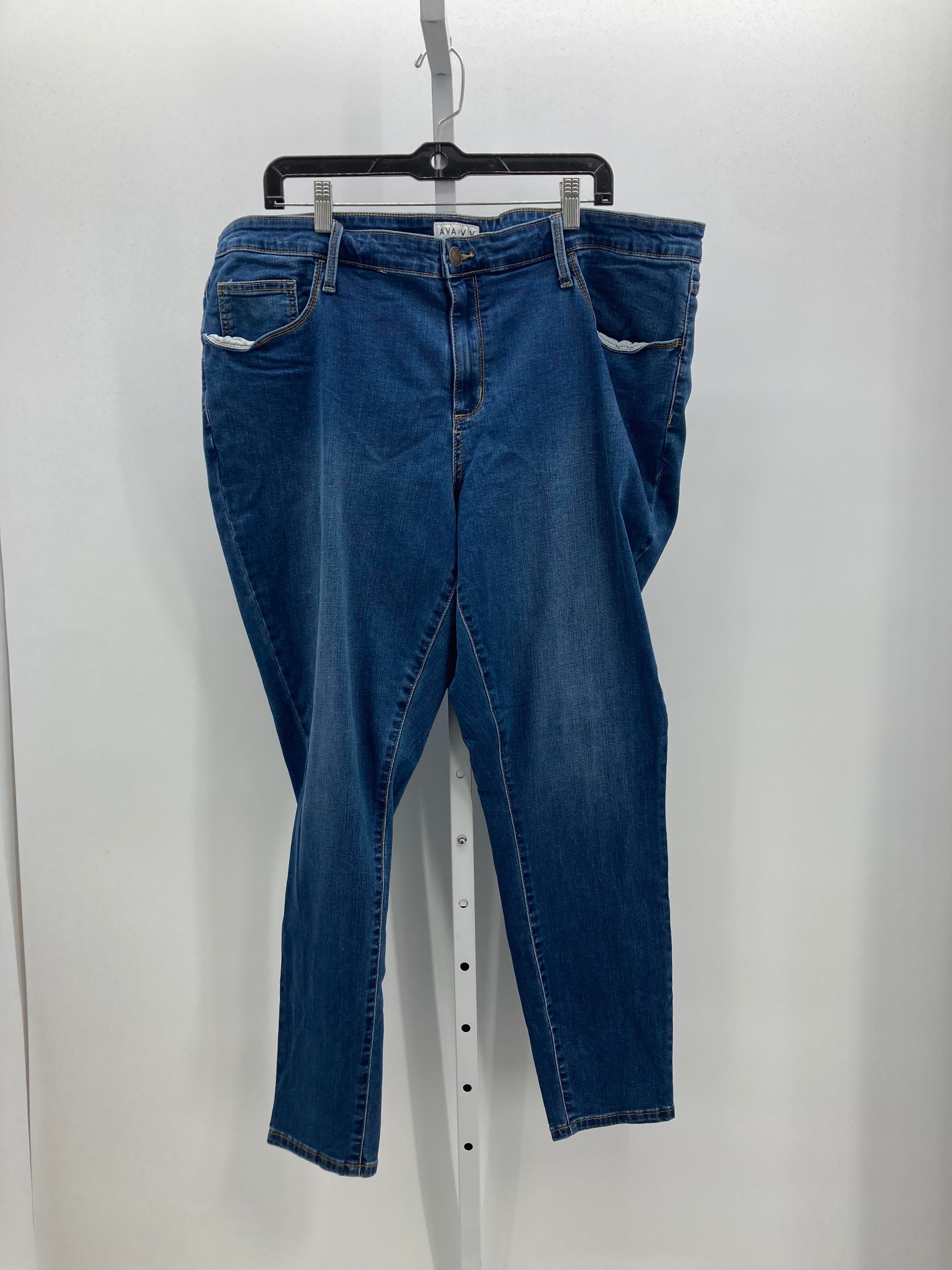 Ava & Viv Size 22 W Womens Jeans