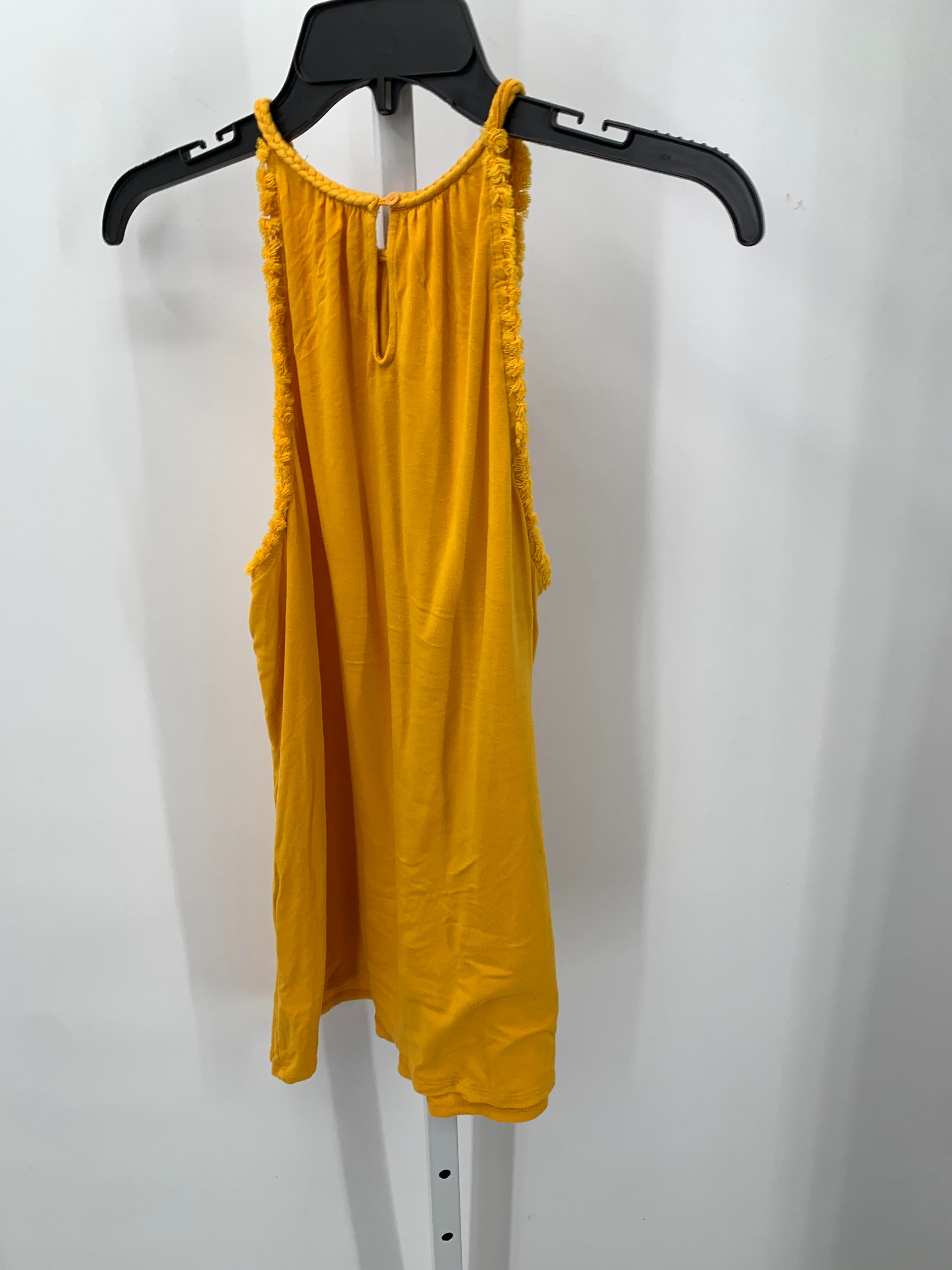 a:glow Yellow Size Large Maternity Sleeveless Shirt