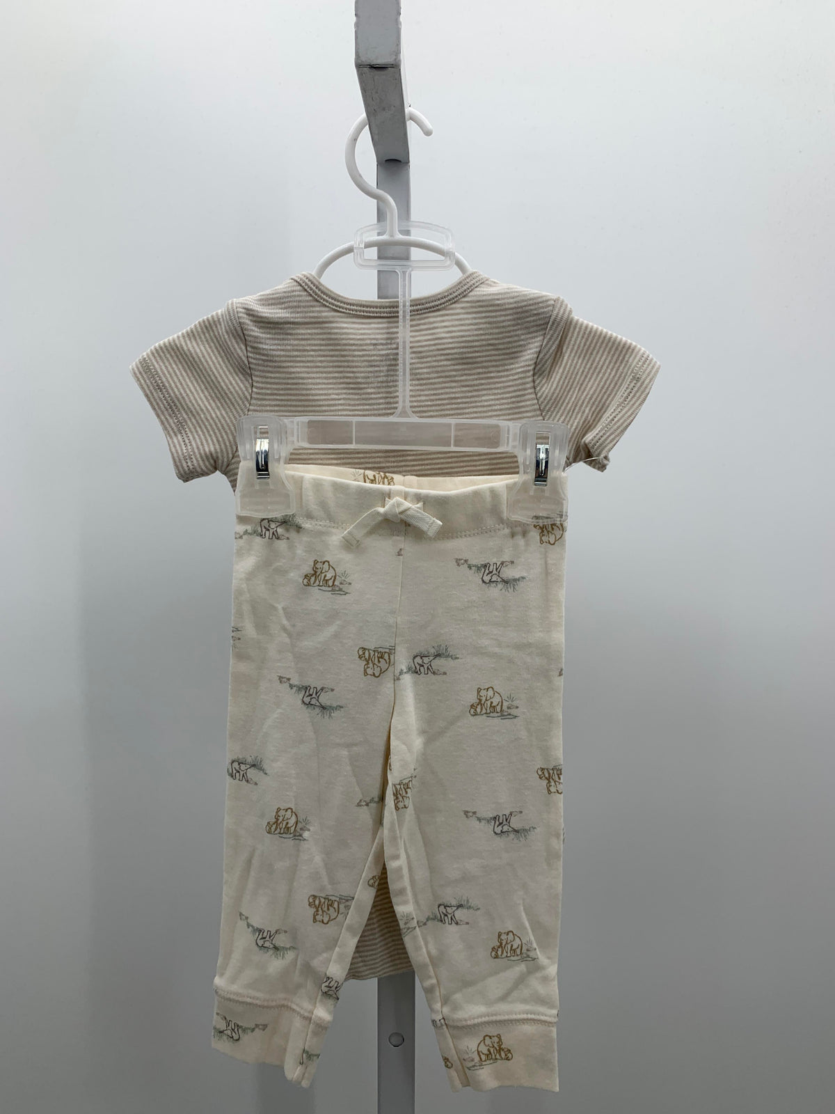 STRIPES SHIRT ELEPHANT PANTS