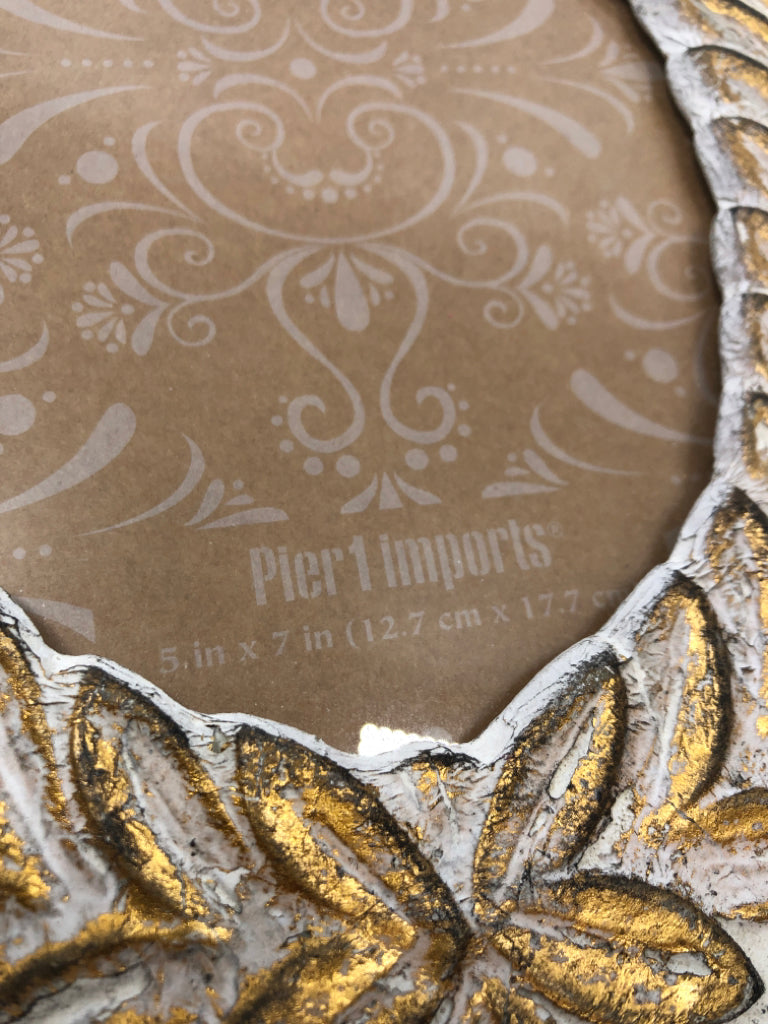 EMBOSSED LEAF PICTURE FRAME - PIER ONE.