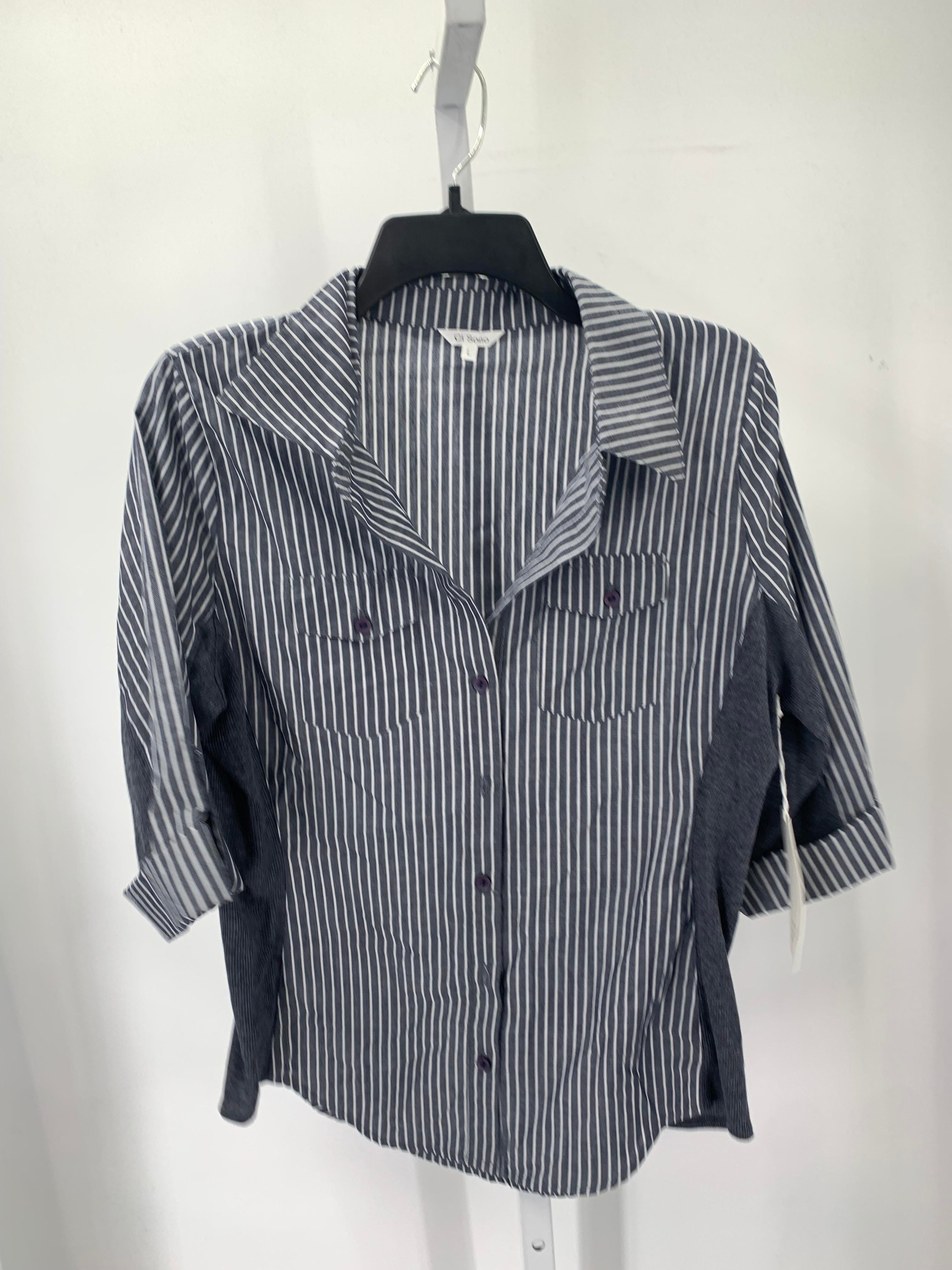 Ci Sono Size Large Juniors 3/4 Sleeve Shirt